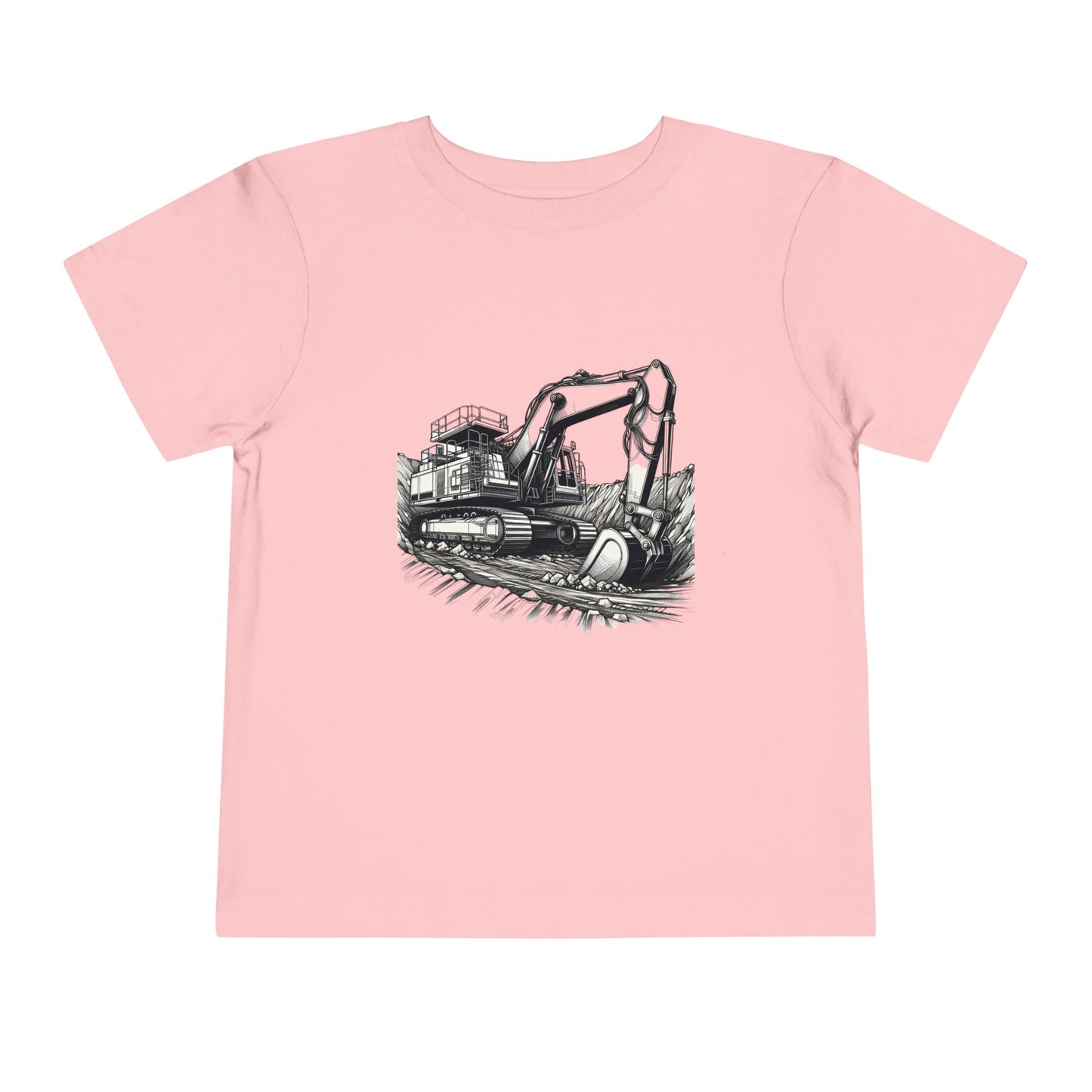 Toddler Tee - Excavator Design