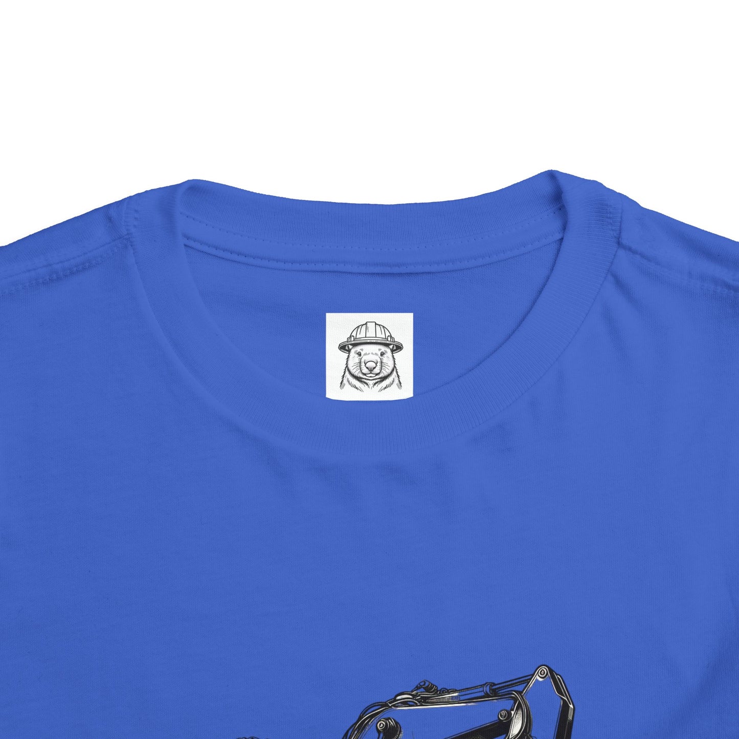 Toddler Tee - Excavator Design