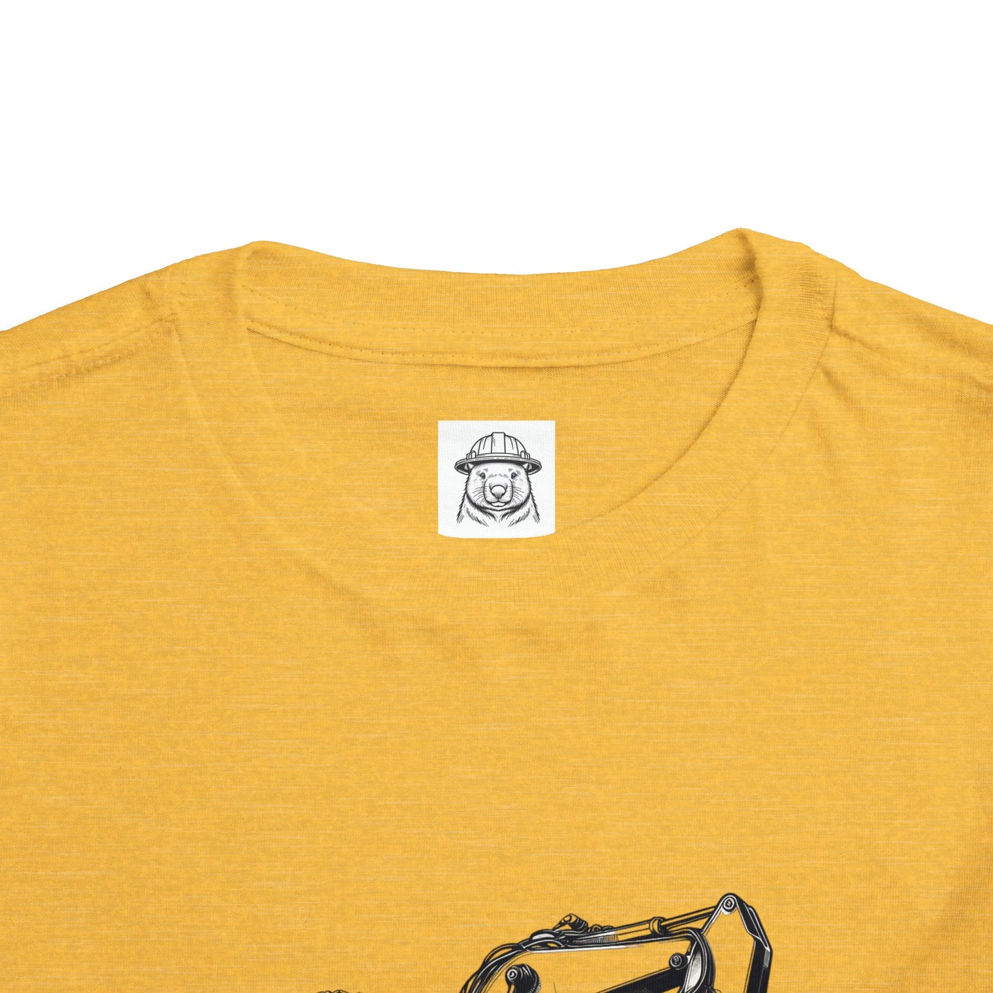 Toddler Tee - Excavator Design