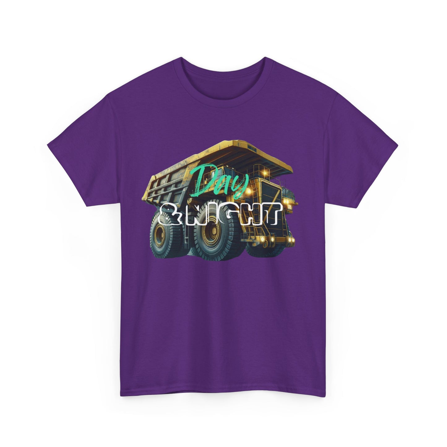 Day & Night Dump Truck Adult T-Shirt