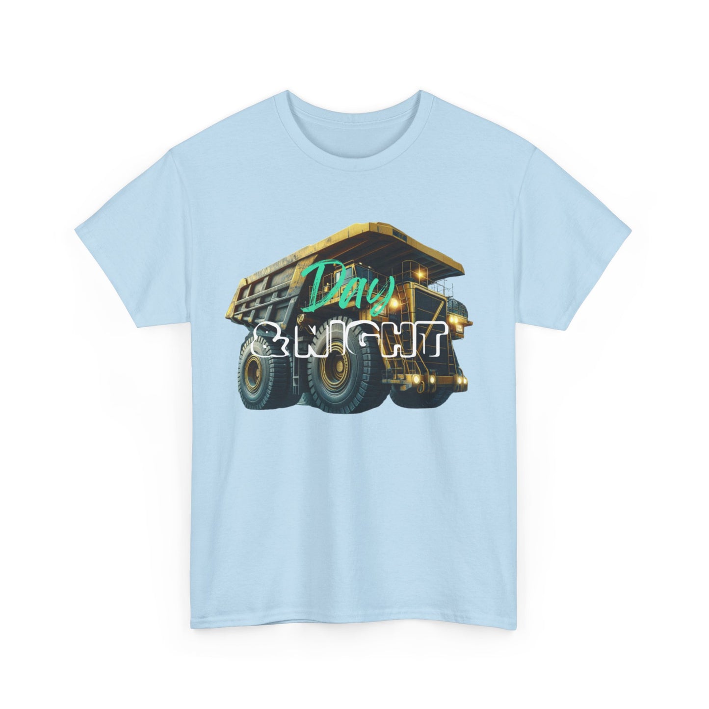 Day & Night Dump Truck Adult T-Shirt