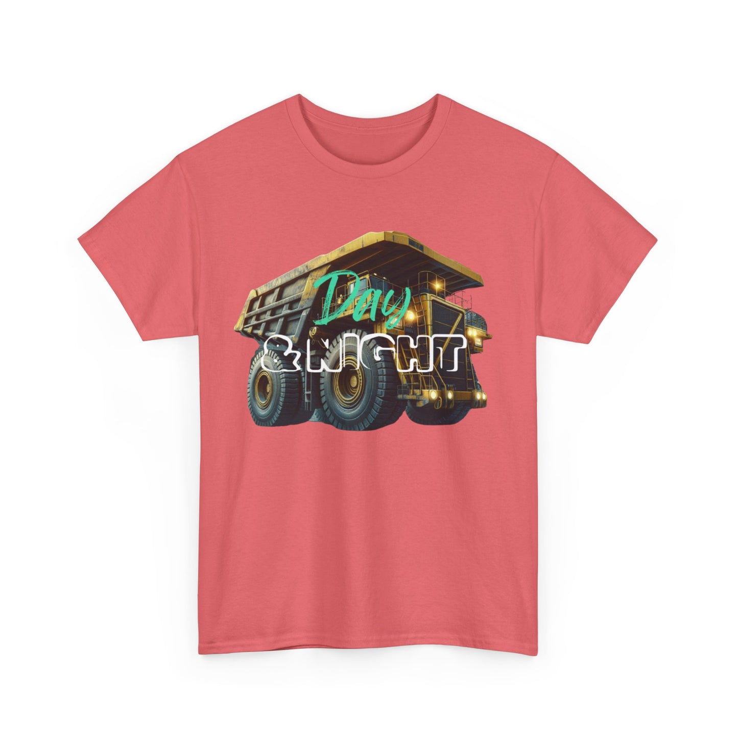 Day & Night Dump Truck Adult T-Shirt