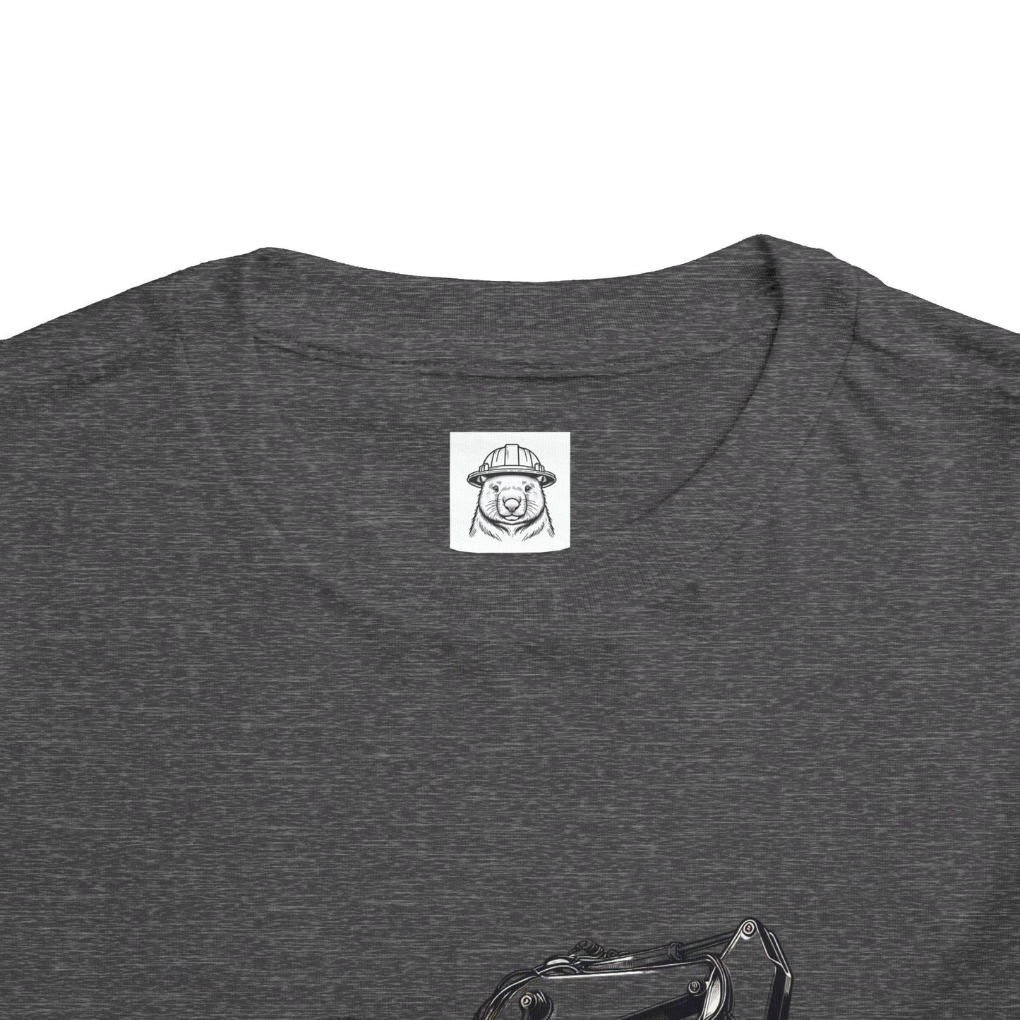 Toddler Tee - Excavator Design
