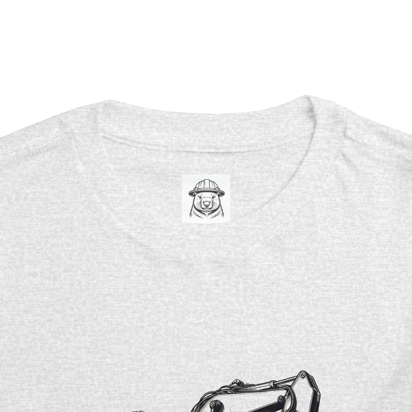 Toddler Tee - Excavator Design