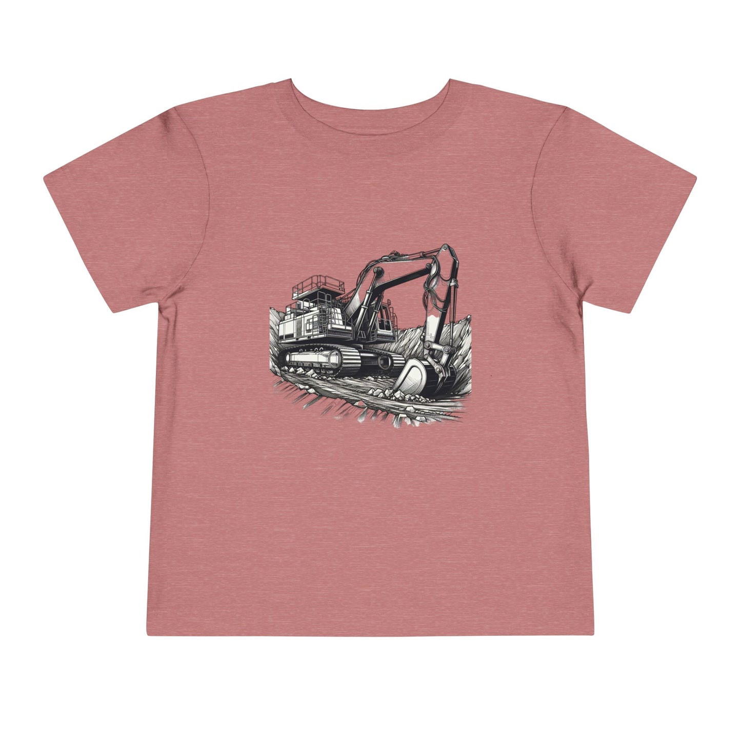 Toddler Tee - Excavator Design