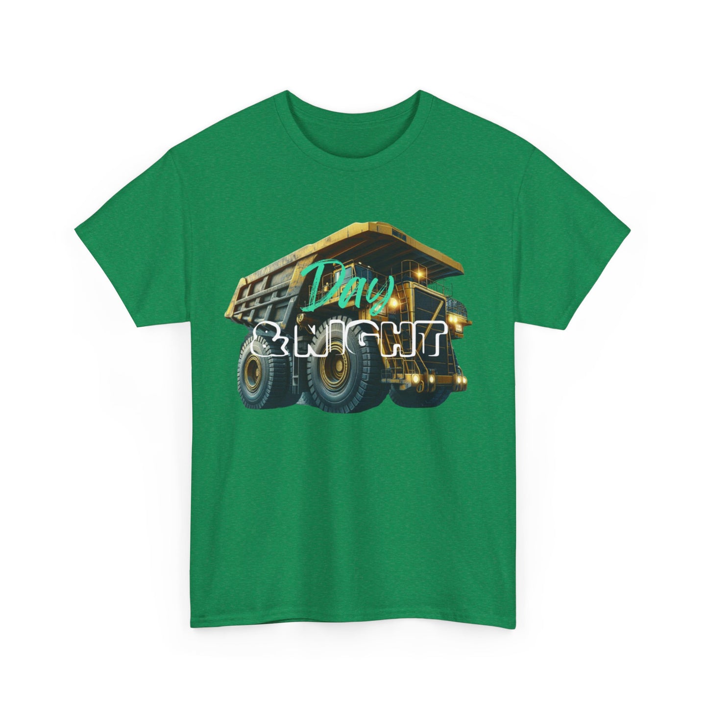 Day & Night Dump Truck Adult T-Shirt