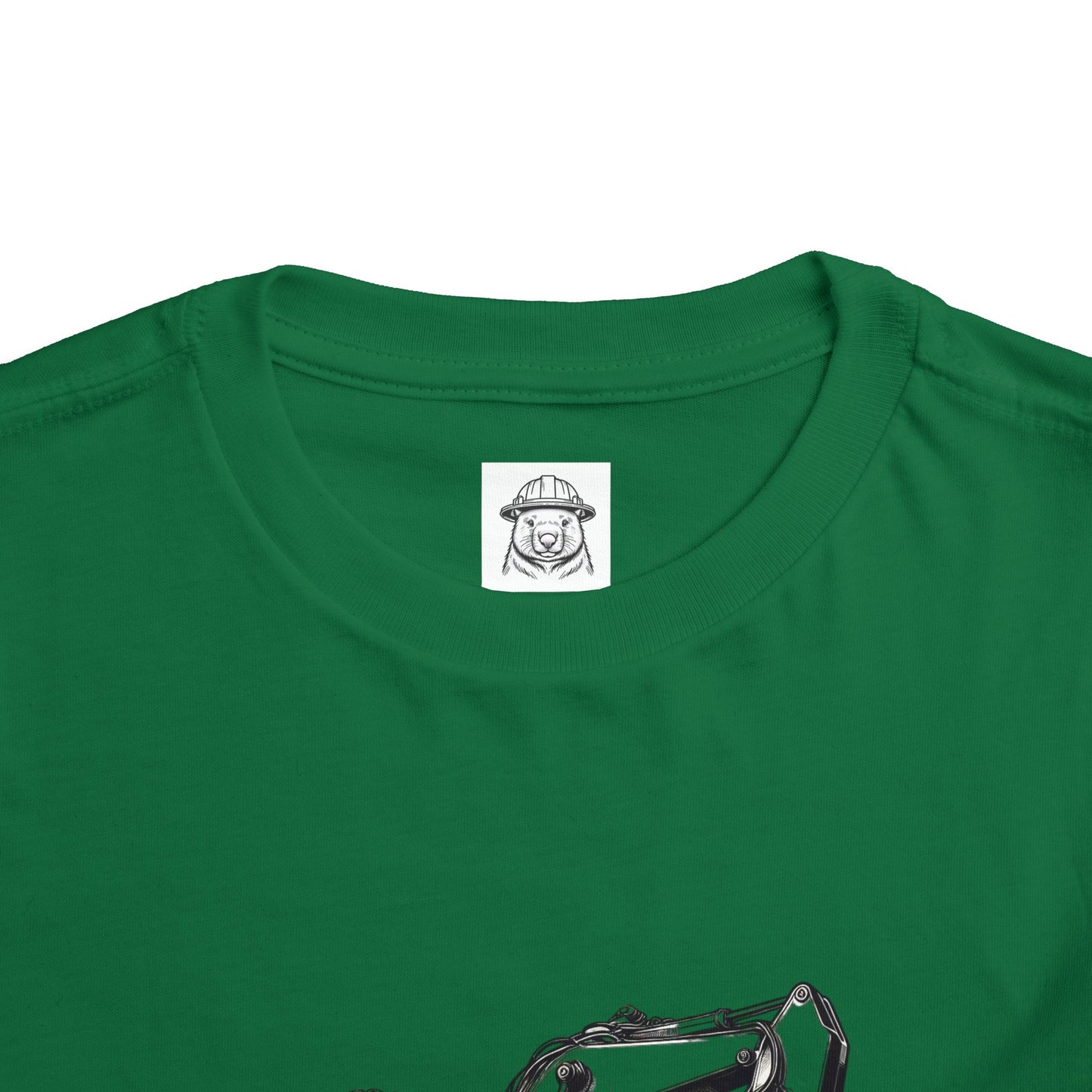 Toddler Tee - Excavator Design