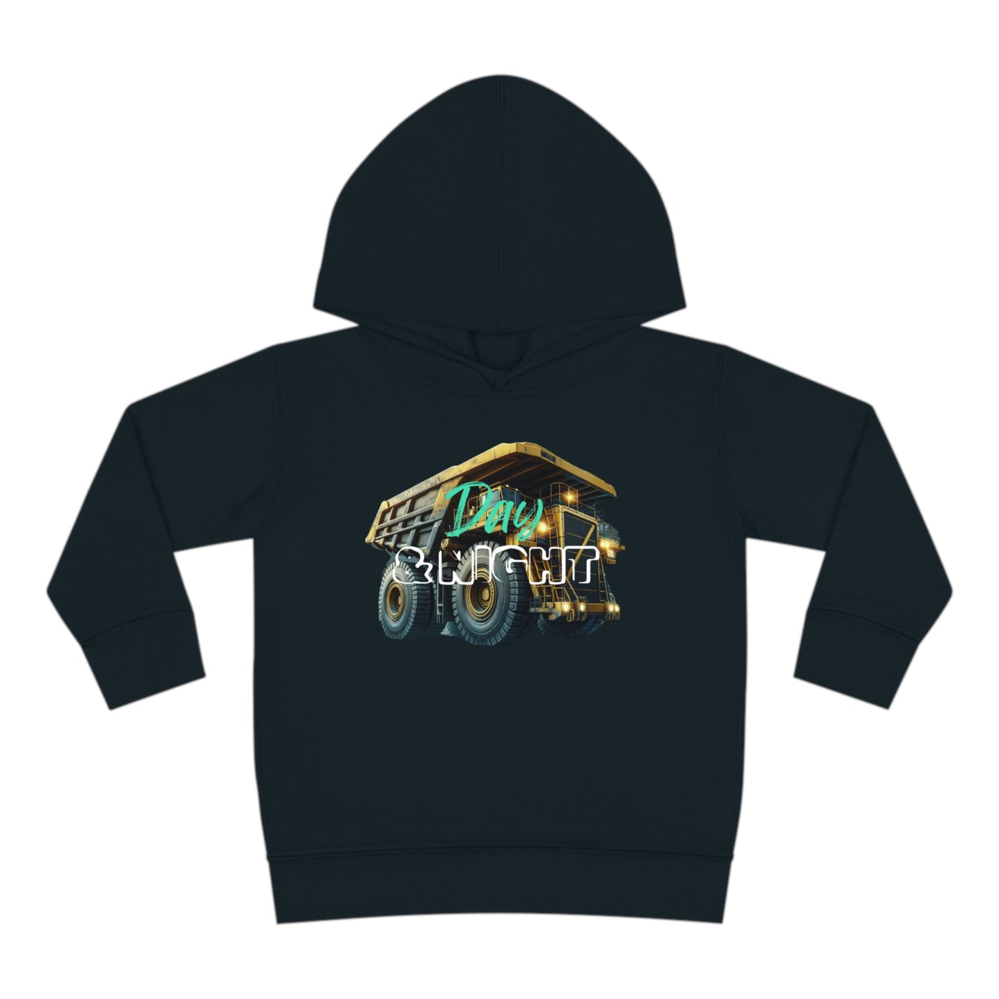 Day & Night Dump Truck Toddler Hoodie