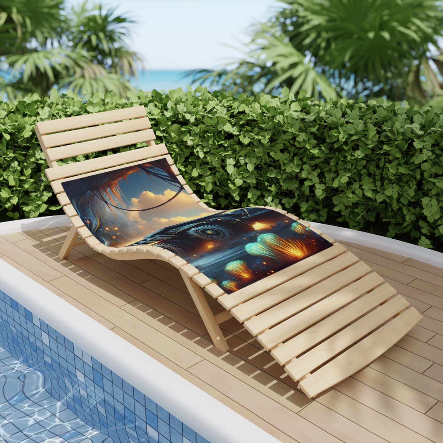 Dump Truck Fantasy Beach Towel