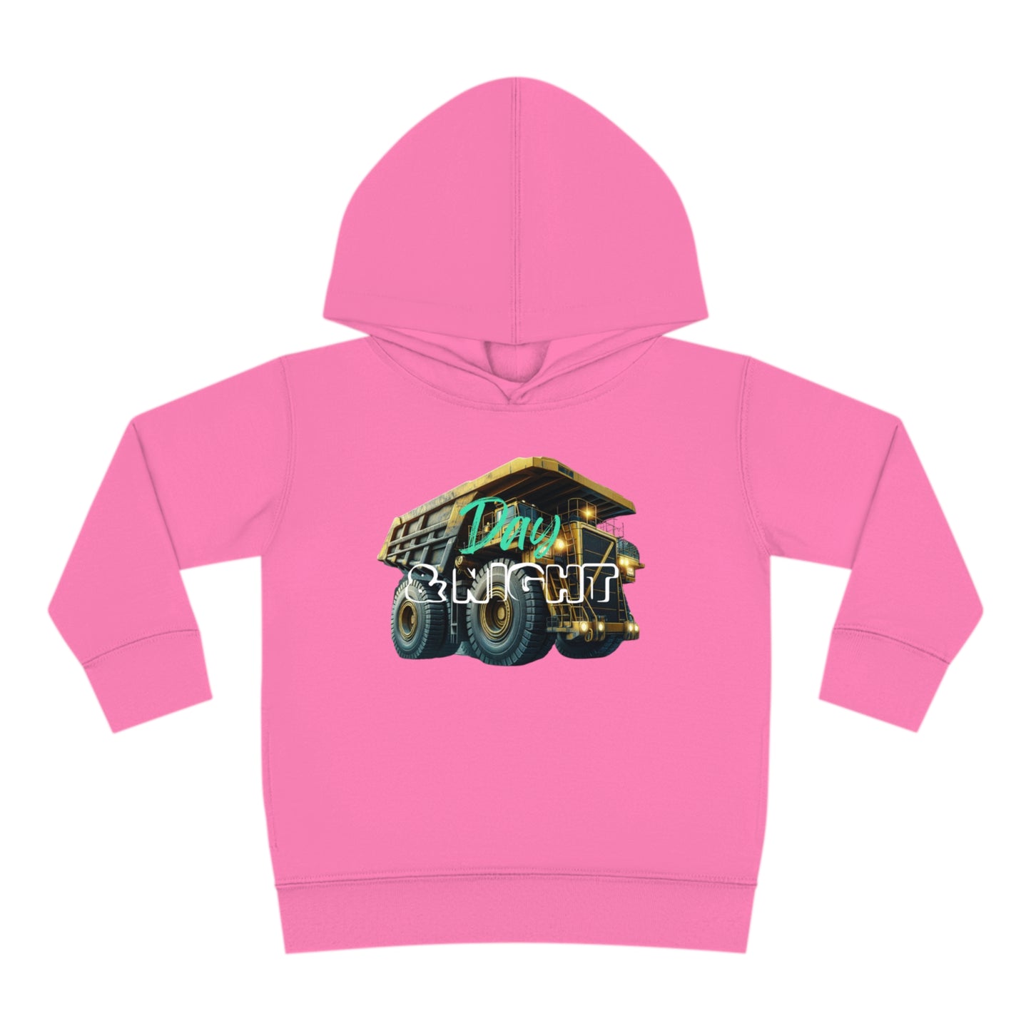Day & Night Dump Truck Toddler Hoodie