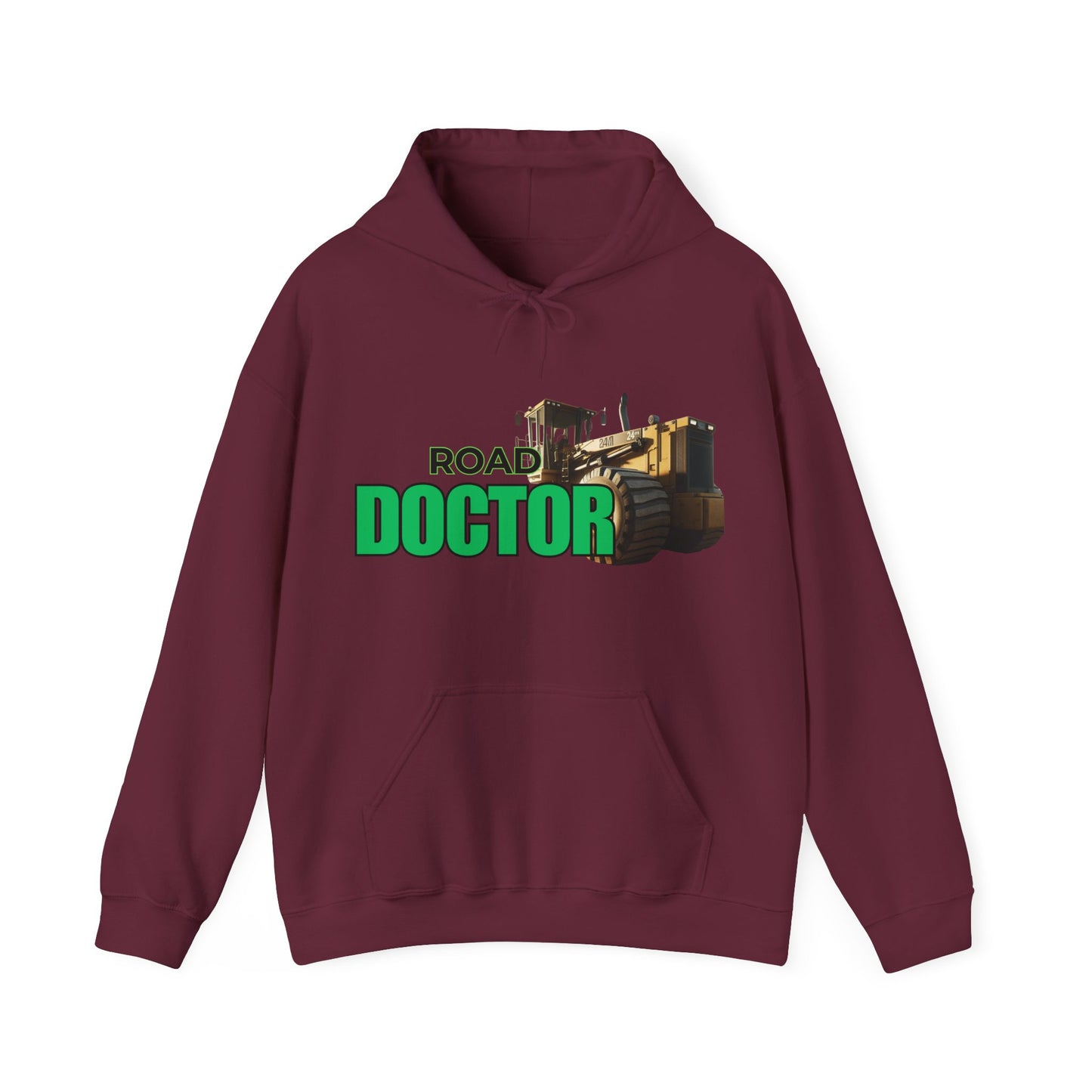 Road Doctor Grader Adult Hoodie