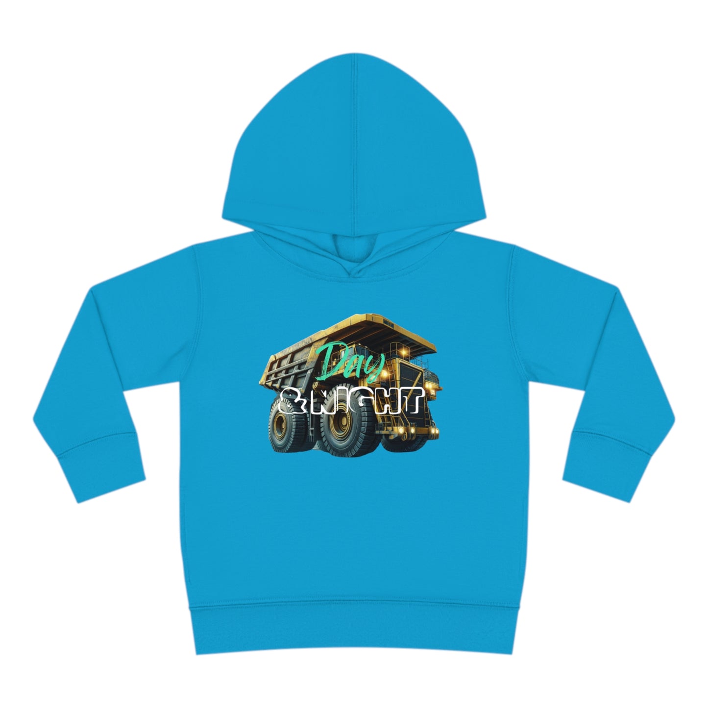 Day & Night Dump Truck Toddler Hoodie