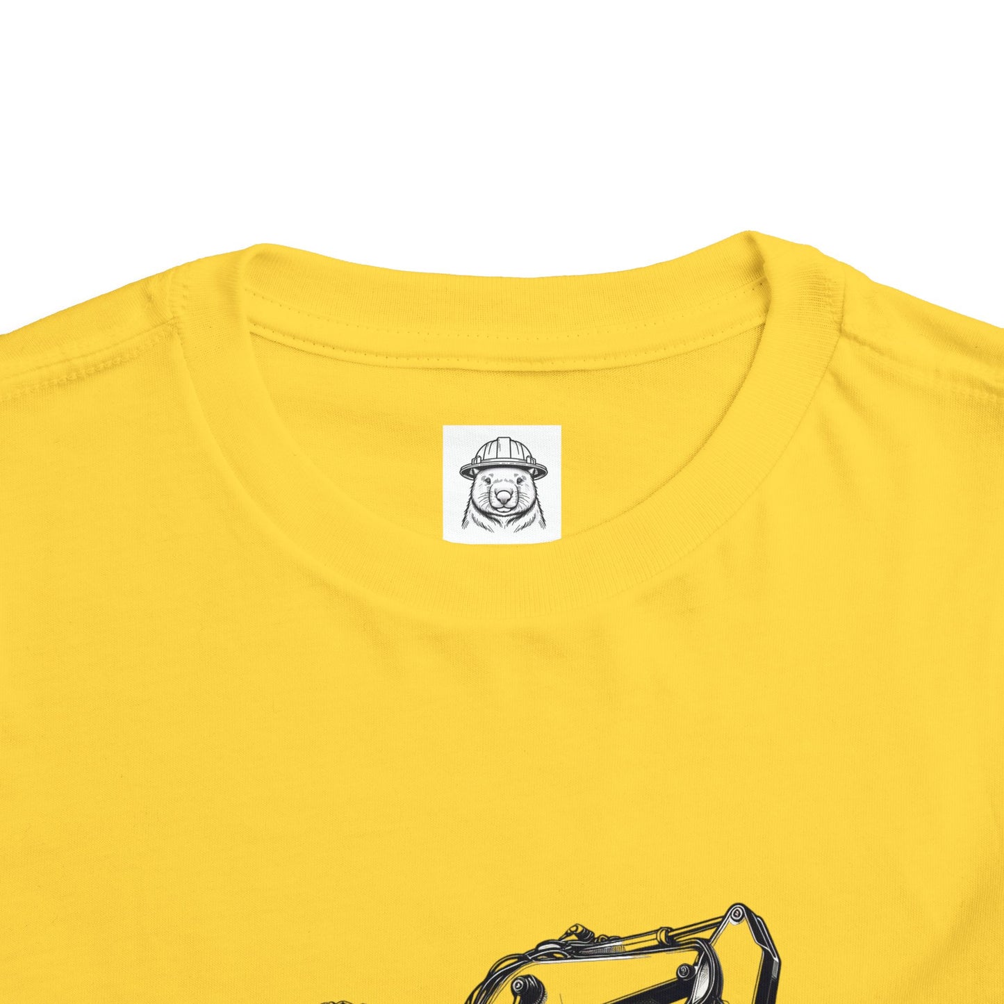 Toddler Tee - Excavator Design