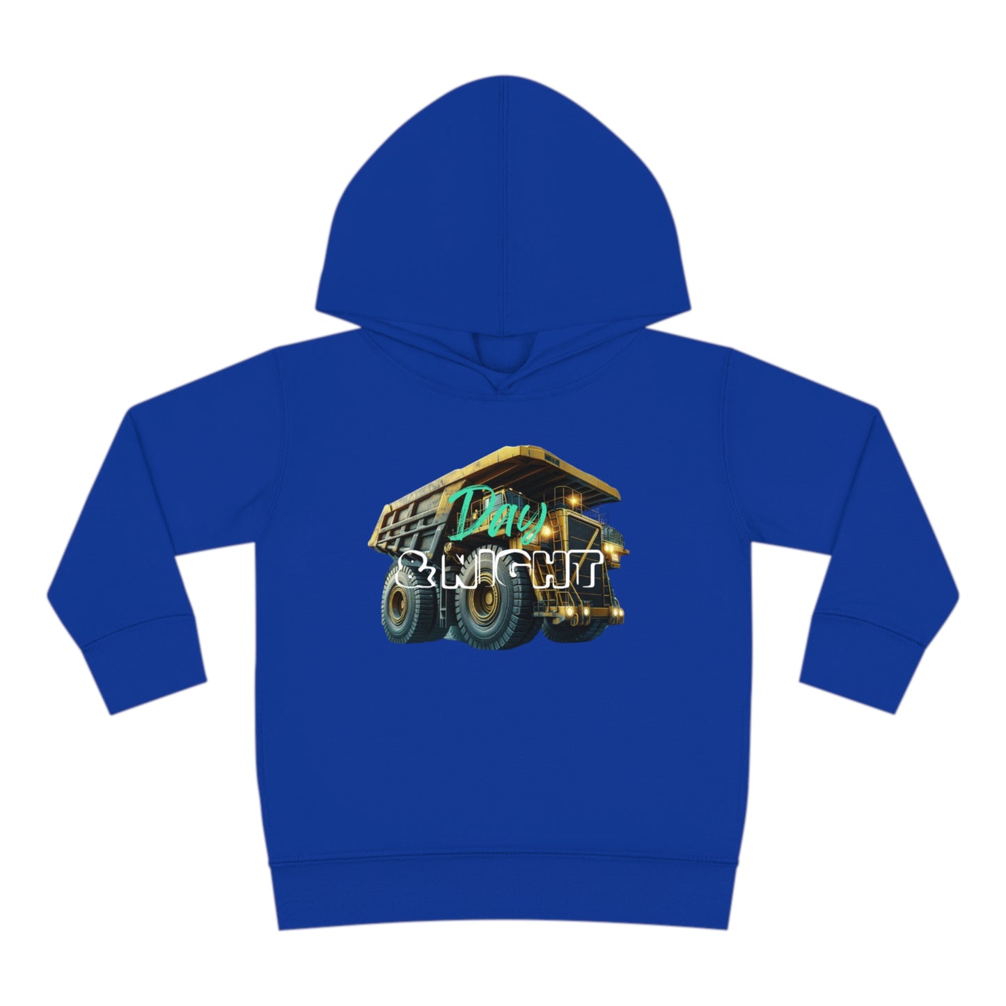 Day & Night Dump Truck Toddler Hoodie