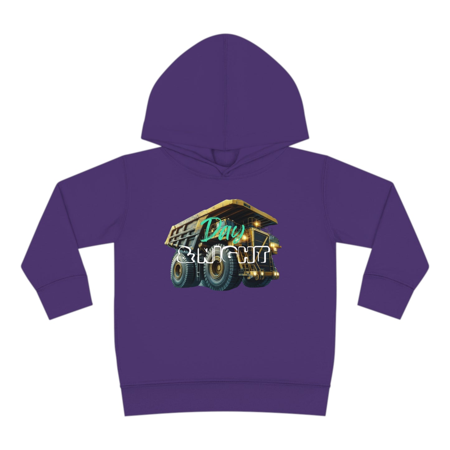 Day & Night Dump Truck Toddler Hoodie
