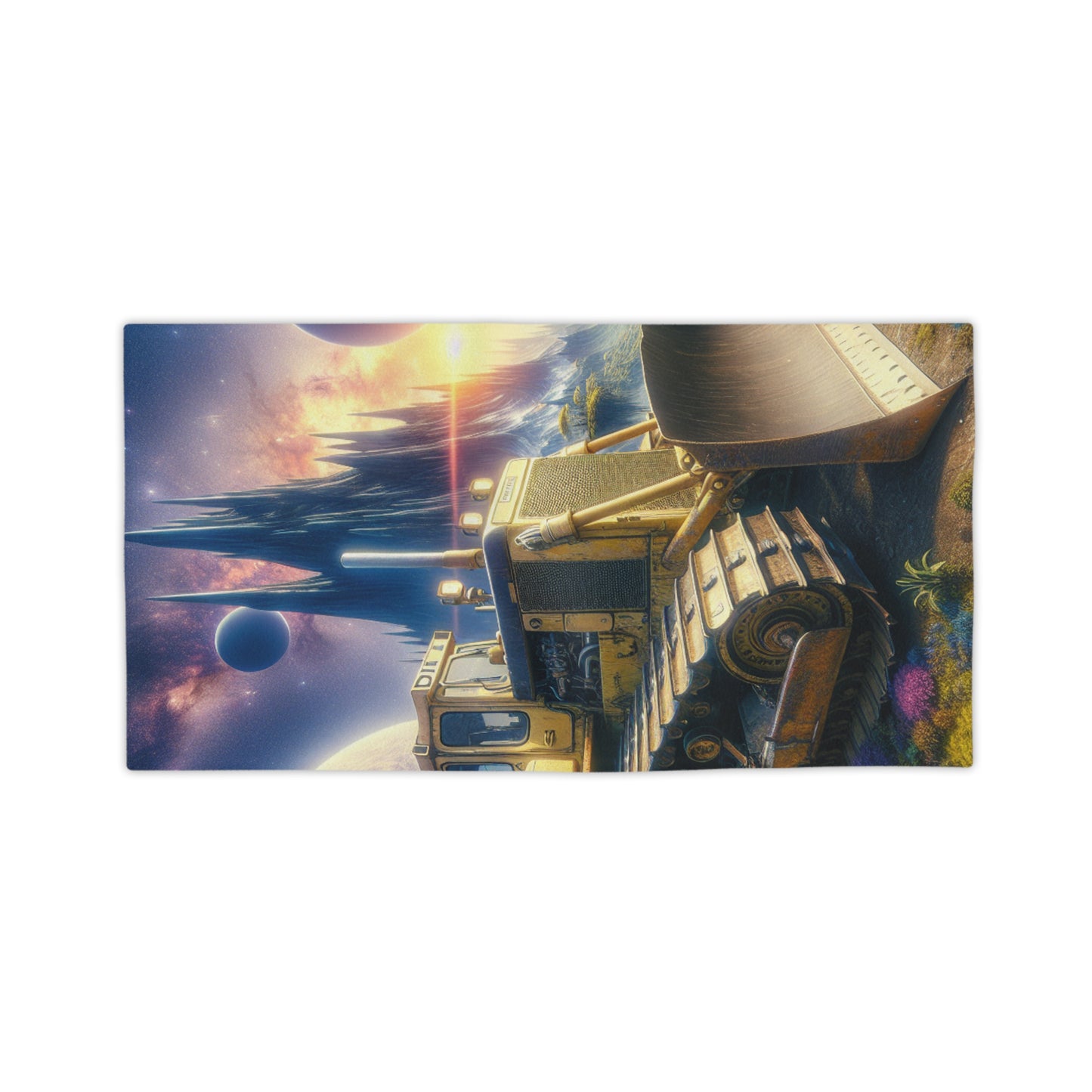 D11 Heaven Dozer Beach Towel