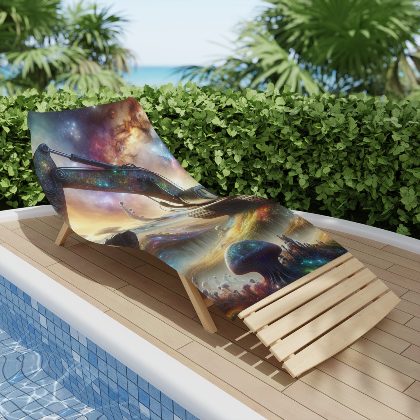 Digger Fantasy Design Beach Towel