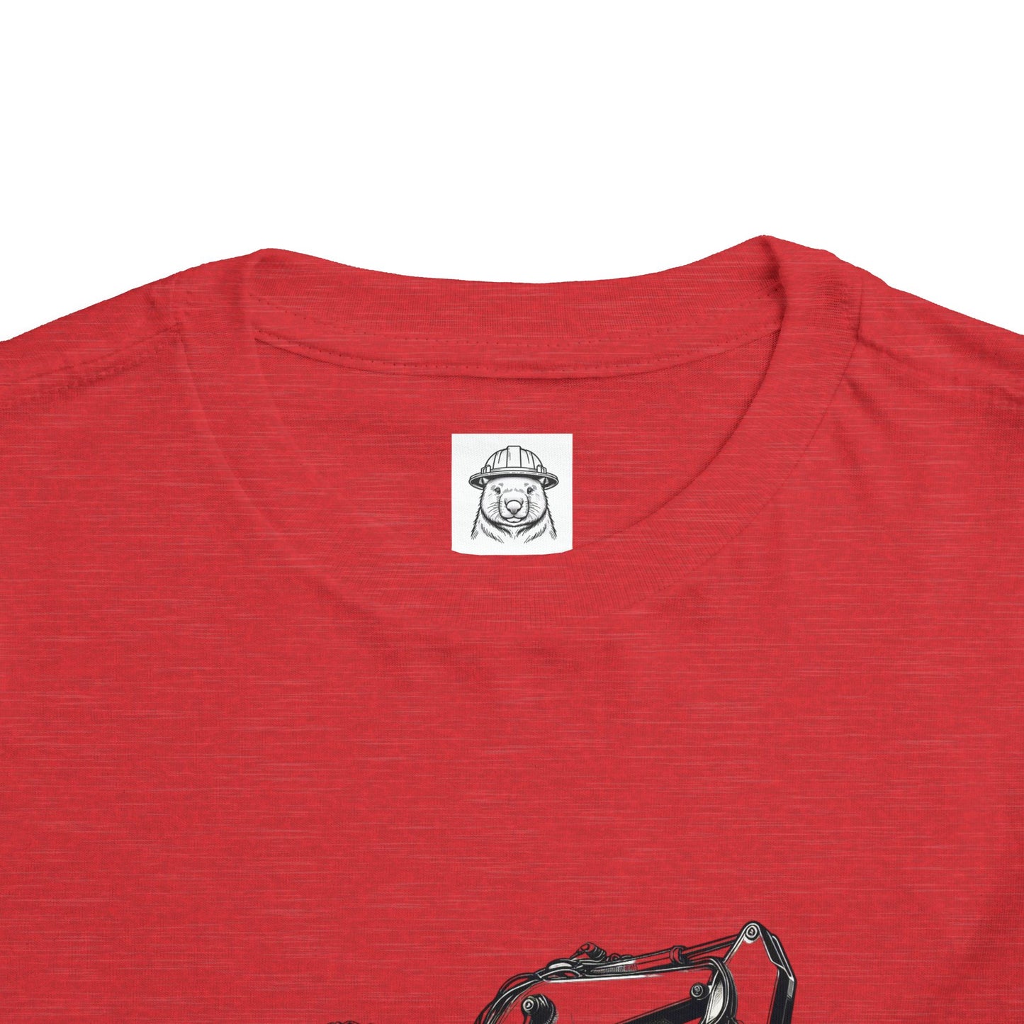 Toddler Tee - Excavator Design