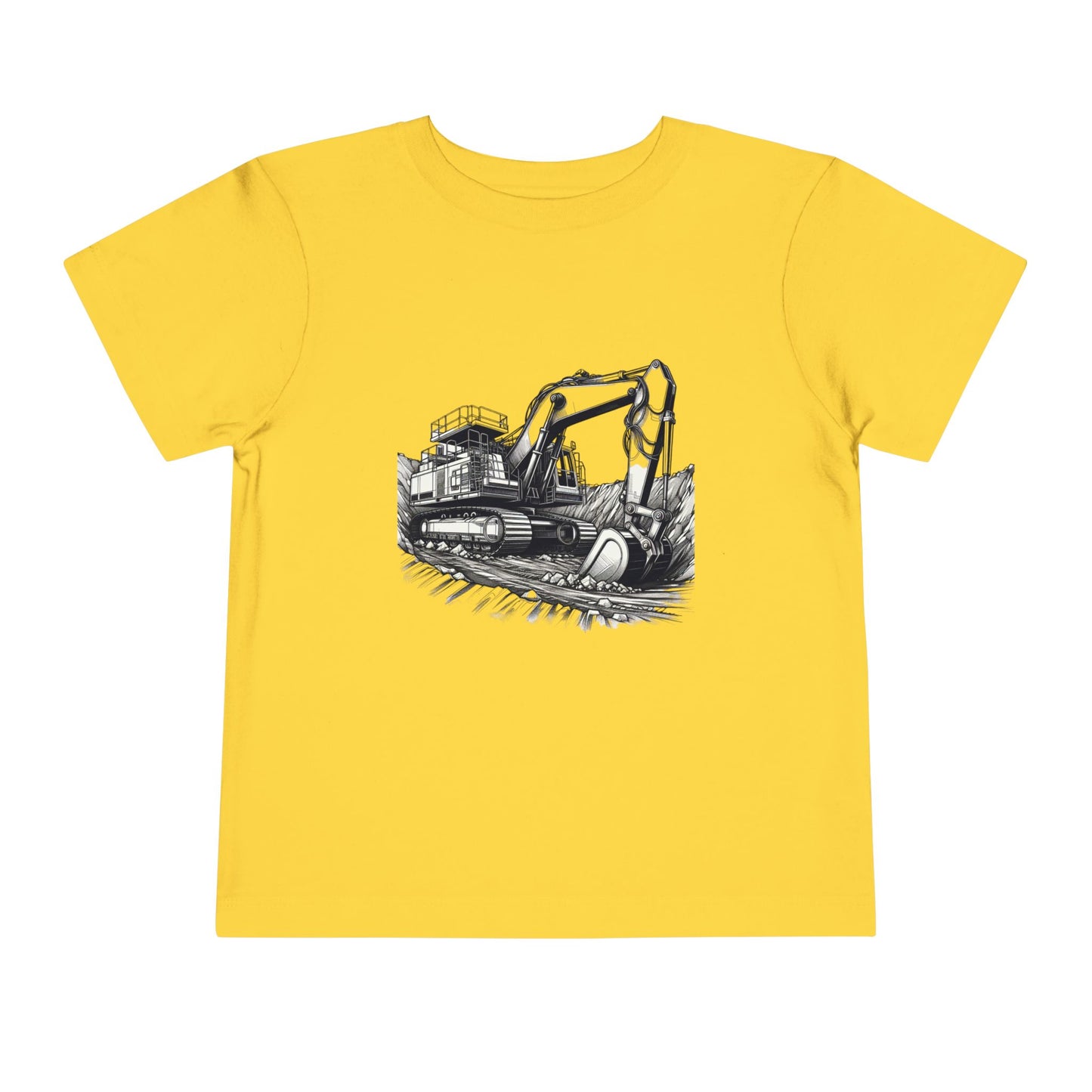 Toddler Tee - Excavator Design