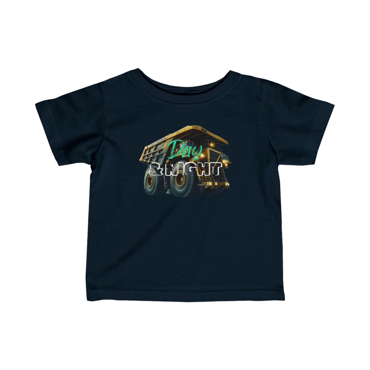 Day & Night Dump Truck Infant Wee Tee