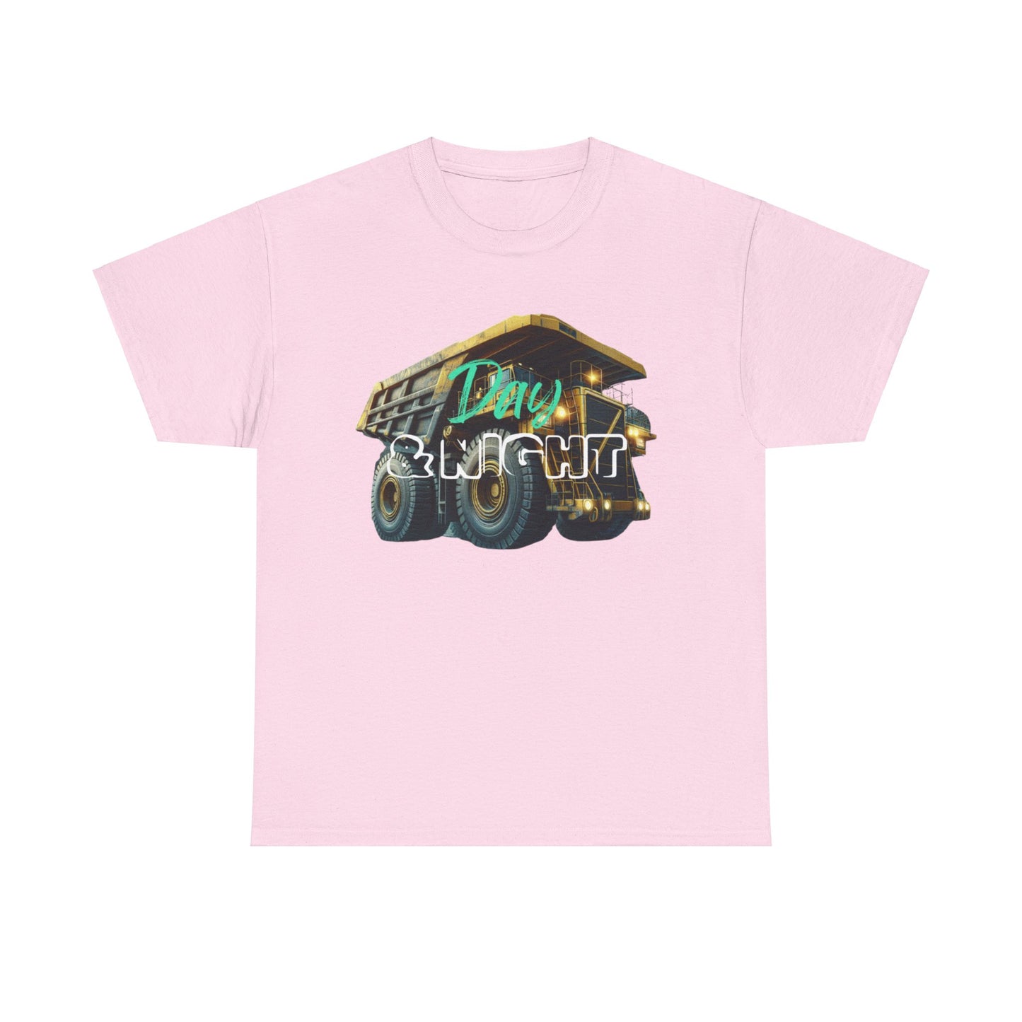 Day & Night Dump Truck Adult T-Shirt