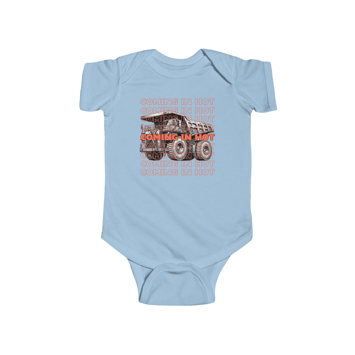 COMING IN HOT Infant Bodysuit Onsie Jumpsuit