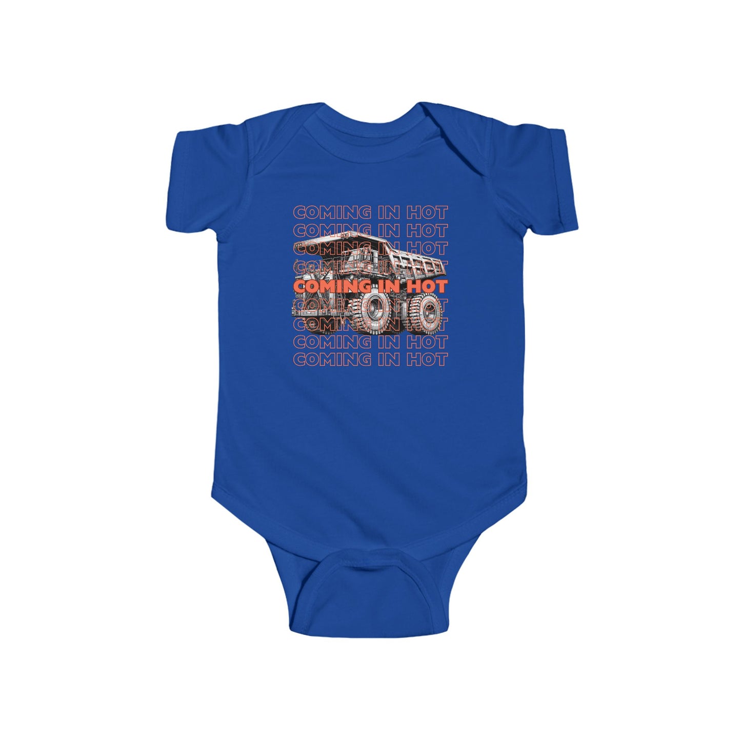 COMING IN HOT Infant Bodysuit Onsie Jumpsuit