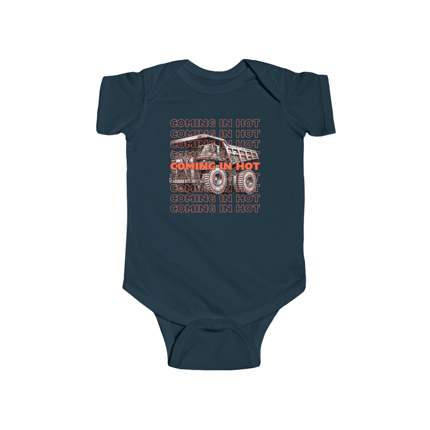 COMING IN HOT Infant Bodysuit Onsie Jumpsuit