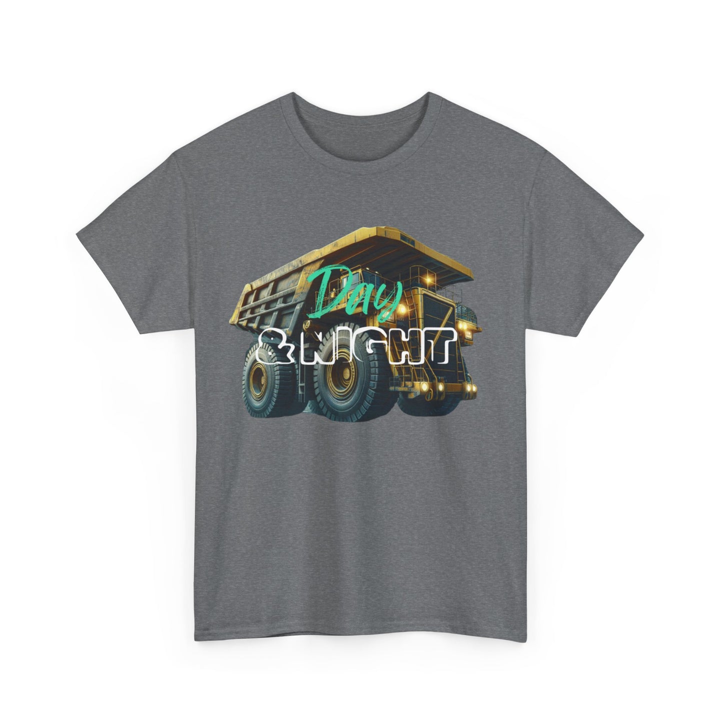 Day & Night Dump Truck Adult T-Shirt