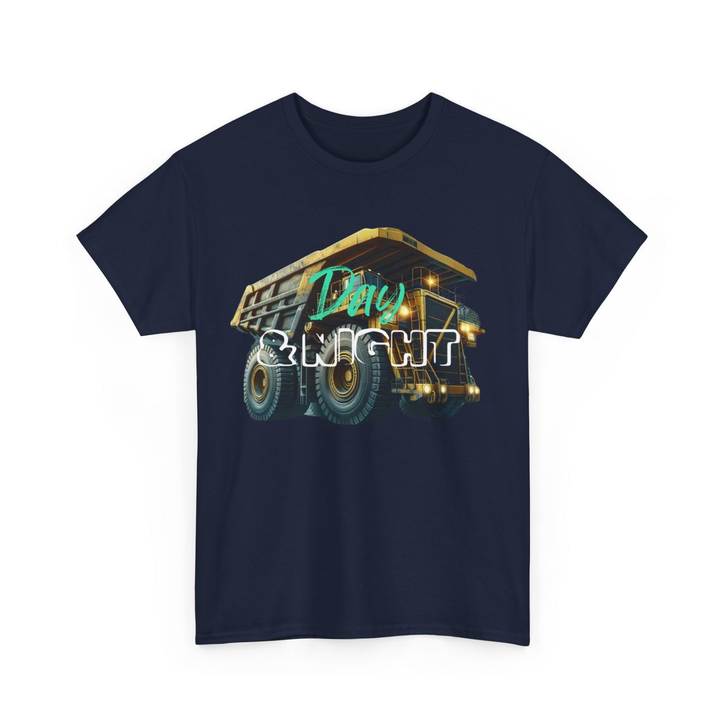 Day & Night Dump Truck Adult T-Shirt