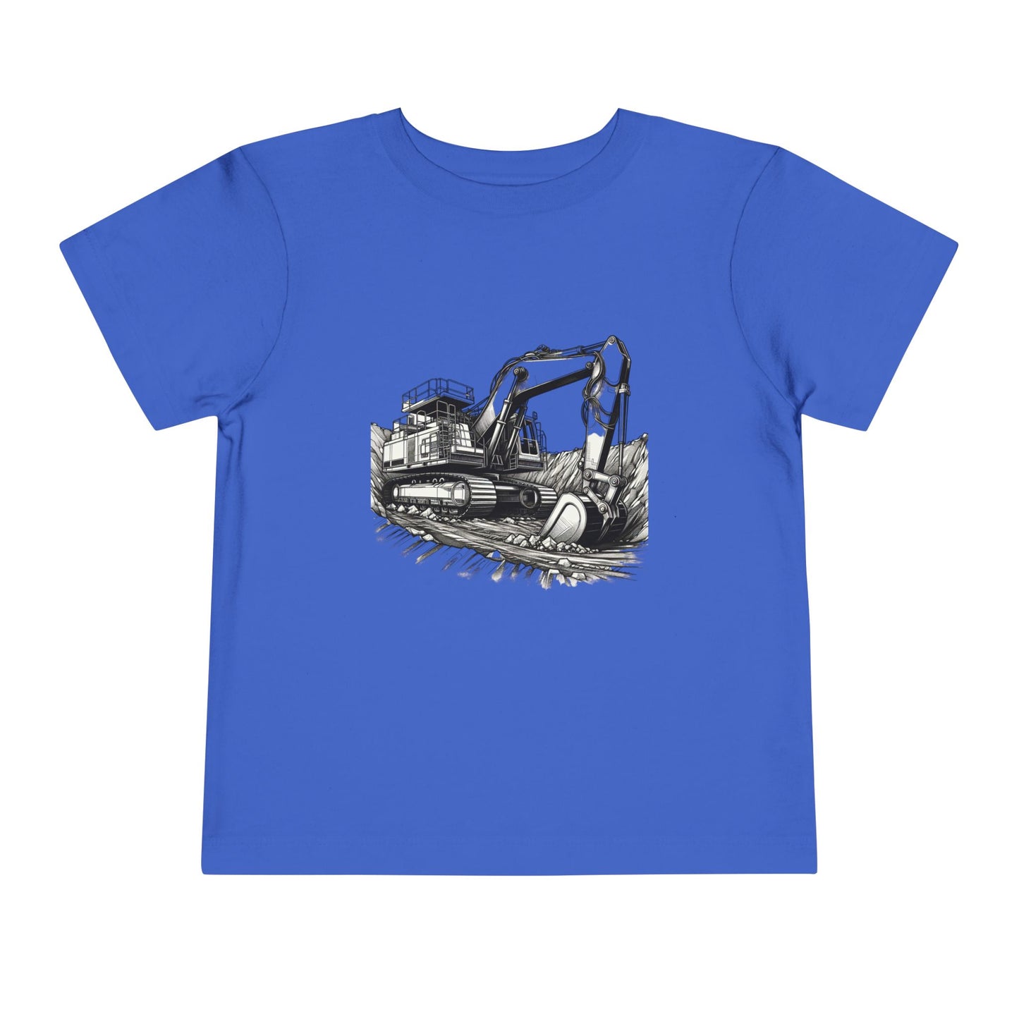 Toddler Tee - Excavator Design