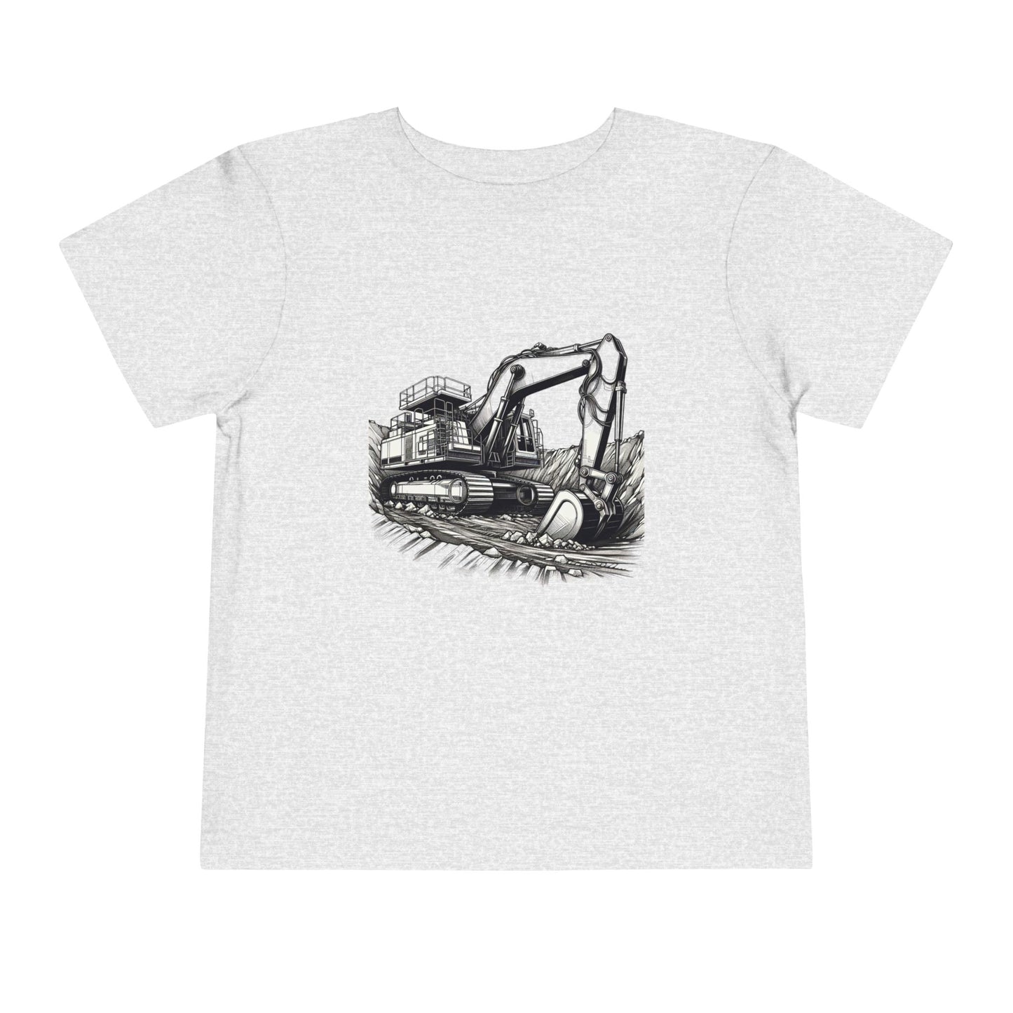 Toddler Tee - Excavator Design
