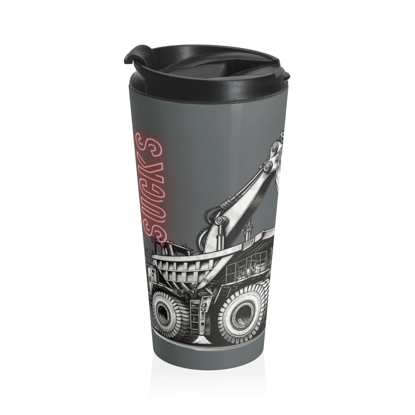 Night Shift Sucks Stainless Steel Travel Mug