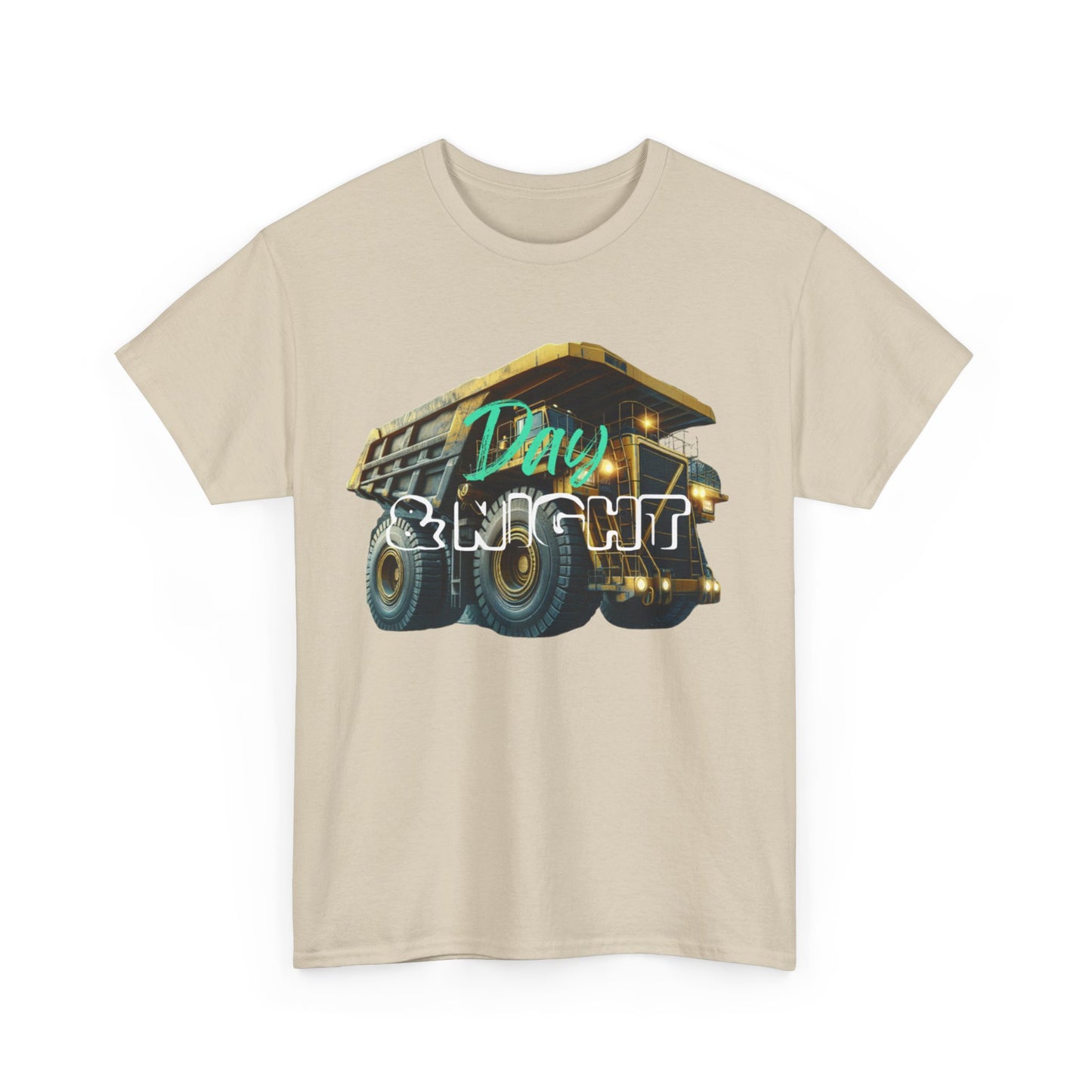 Day & Night Dump Truck Adult T-Shirt