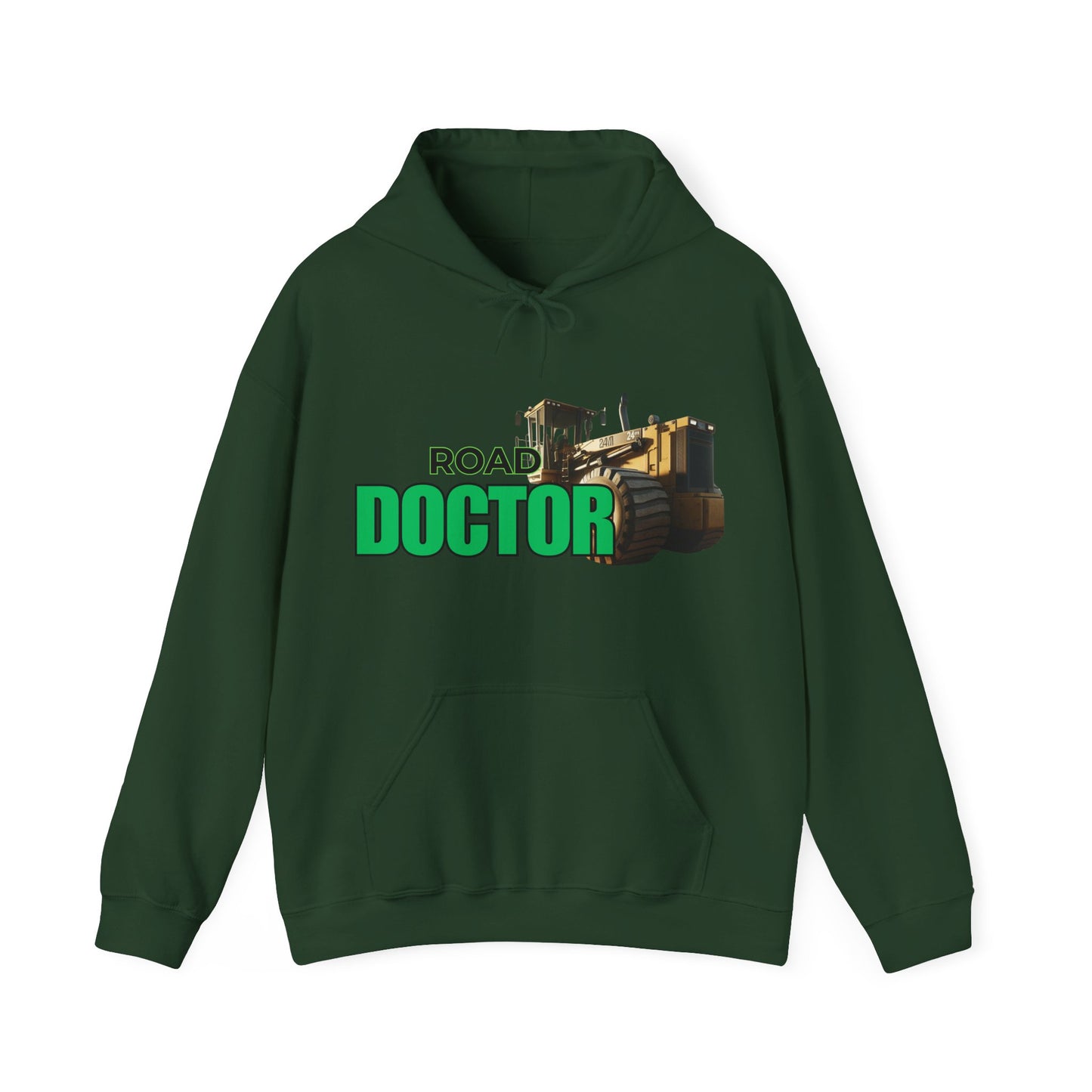 Road Doctor Grader Adult Hoodie