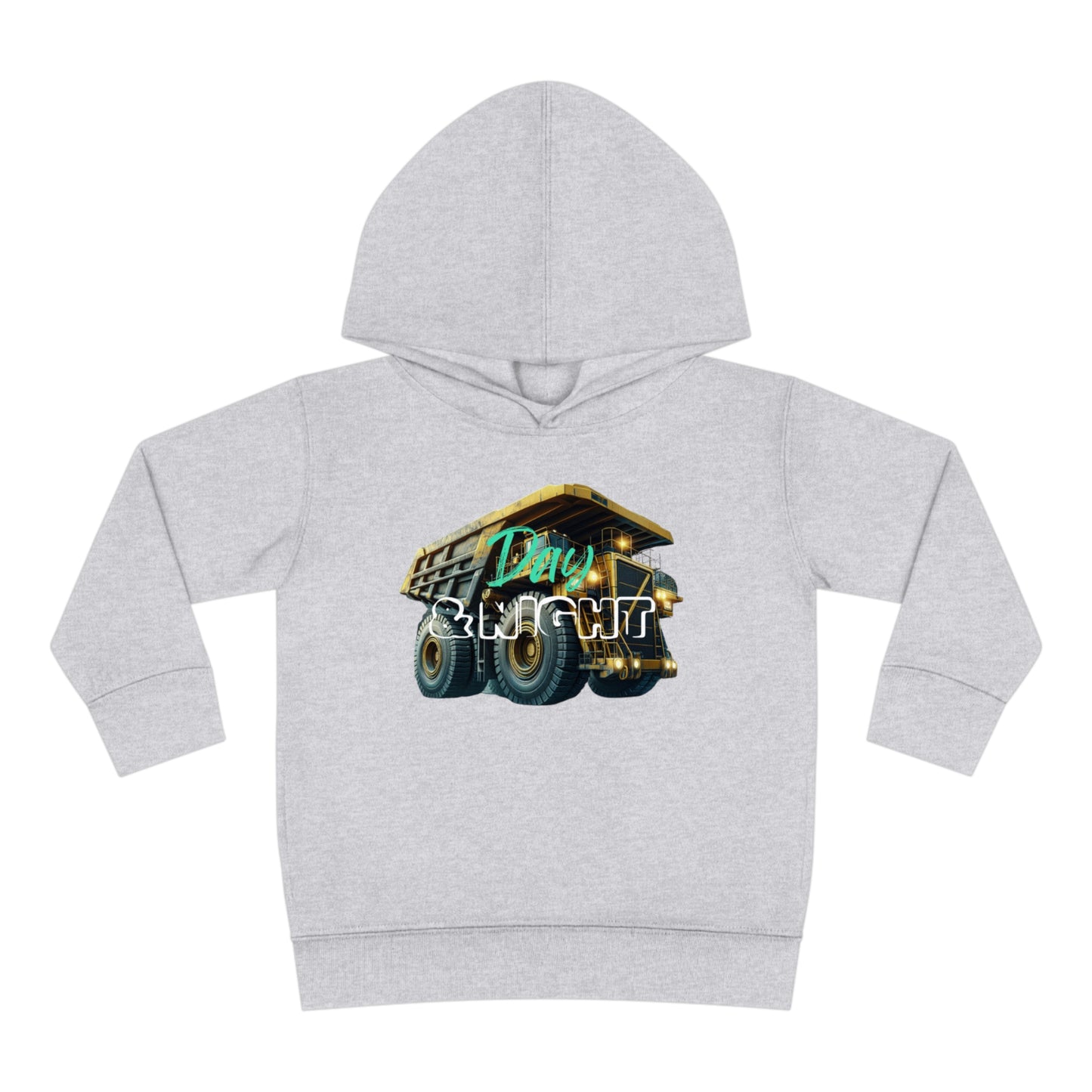Day & Night Dump Truck Toddler Hoodie