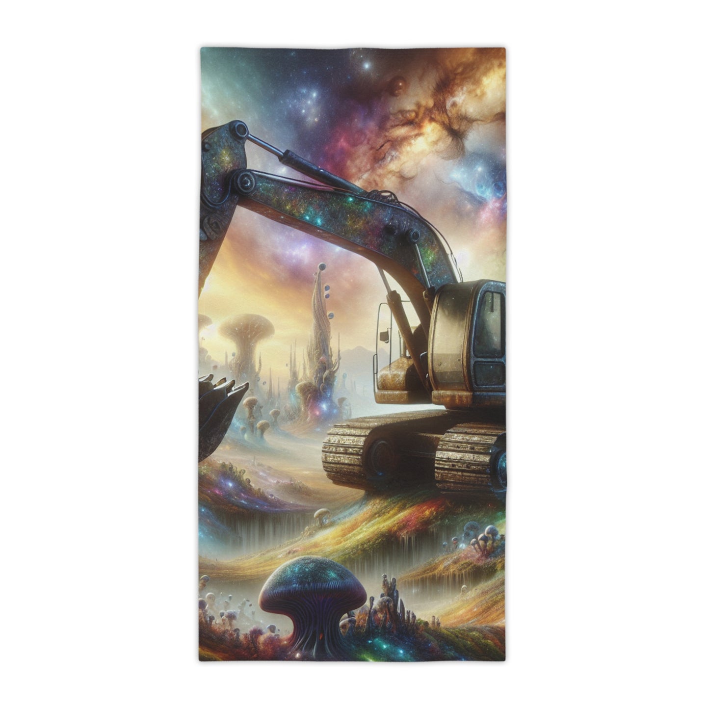 Digger Fantasy Design Beach Towel