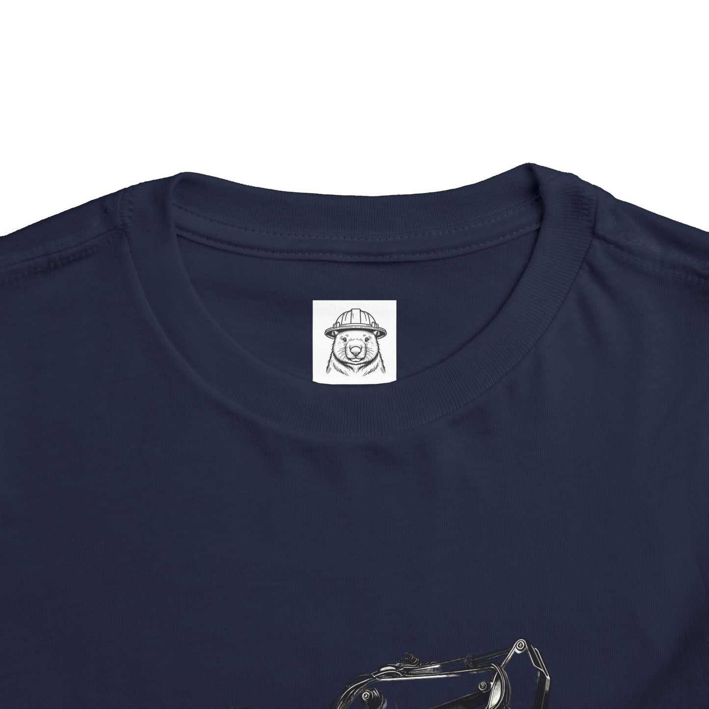 Toddler Tee - Excavator Design