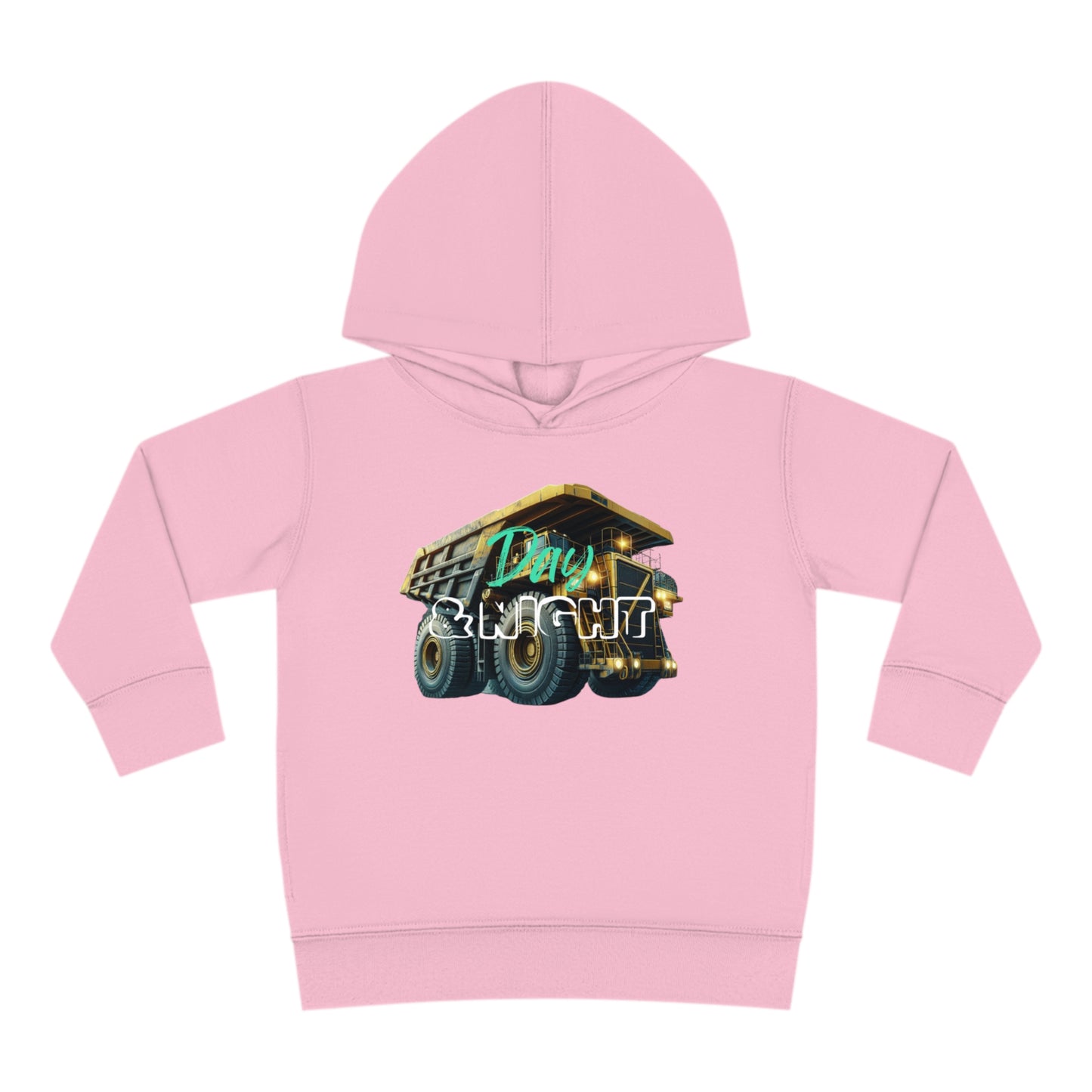 Day & Night Dump Truck Toddler Hoodie