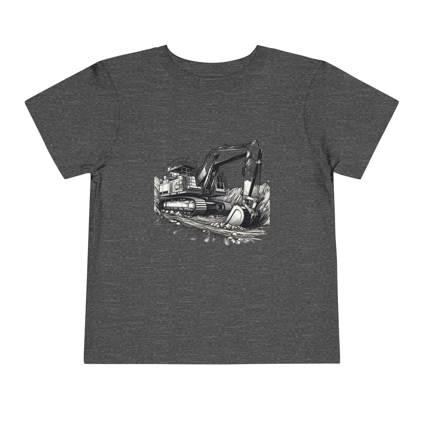 Toddler Tee - Excavator Design