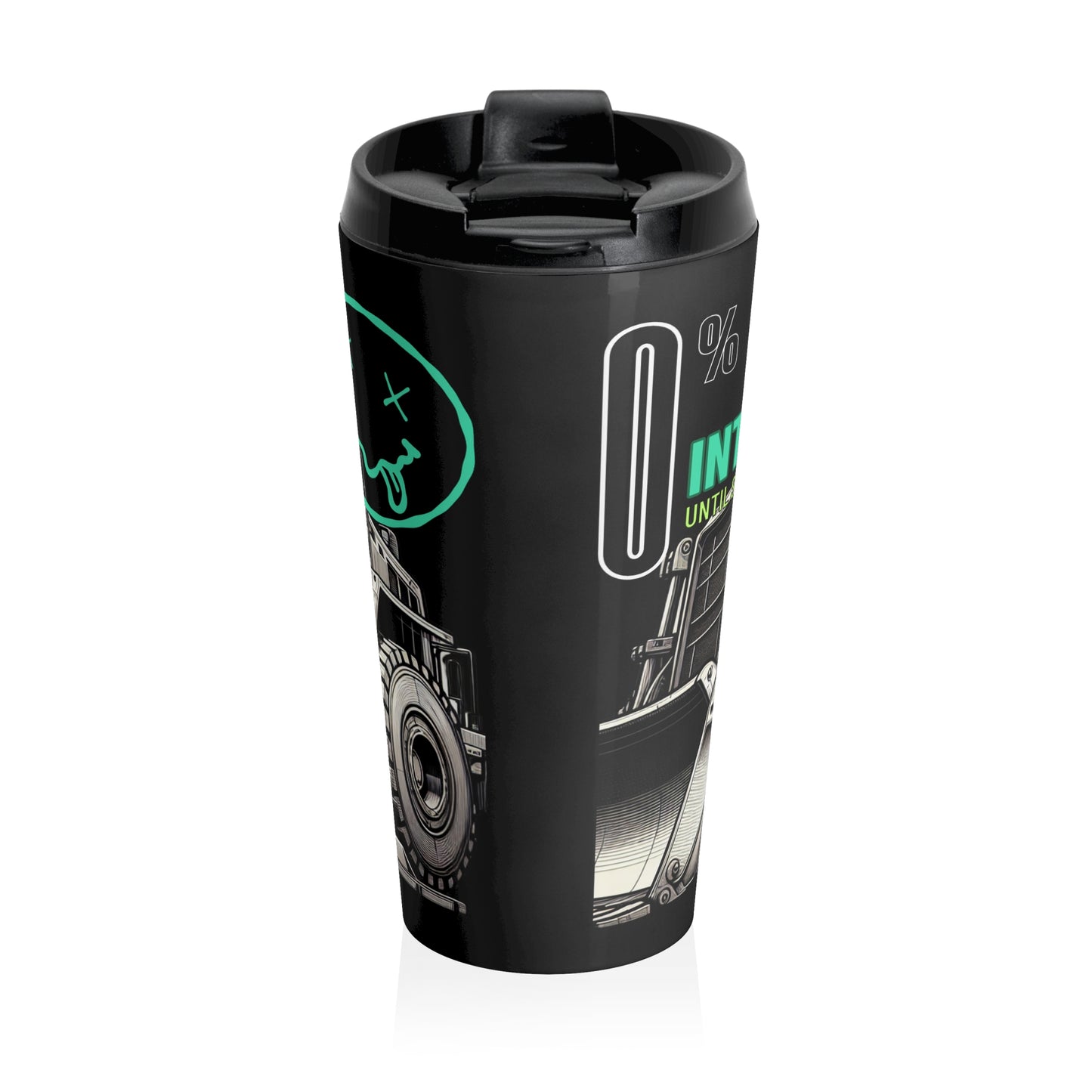 0% Interest Until Shift Runs Out Stainless Steel Mug