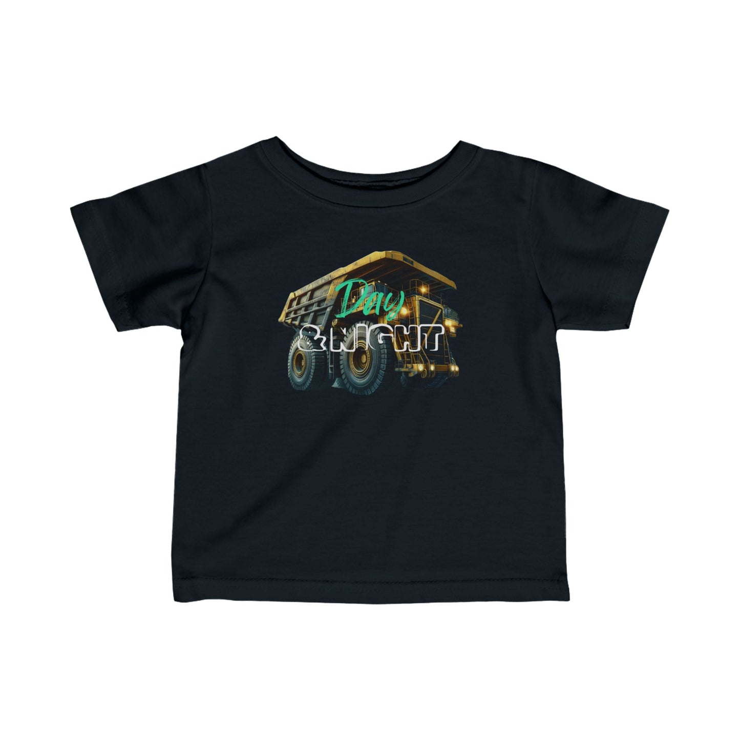 Day & Night Dump Truck Infant Wee Tee