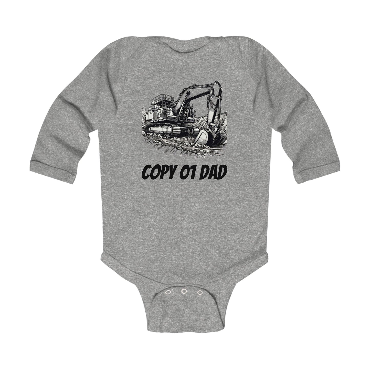 Copy dad Infant Long Sleeve Bodysuit