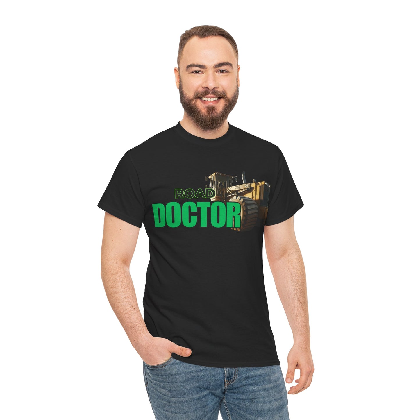 Road Doctor Grader Adult Tee