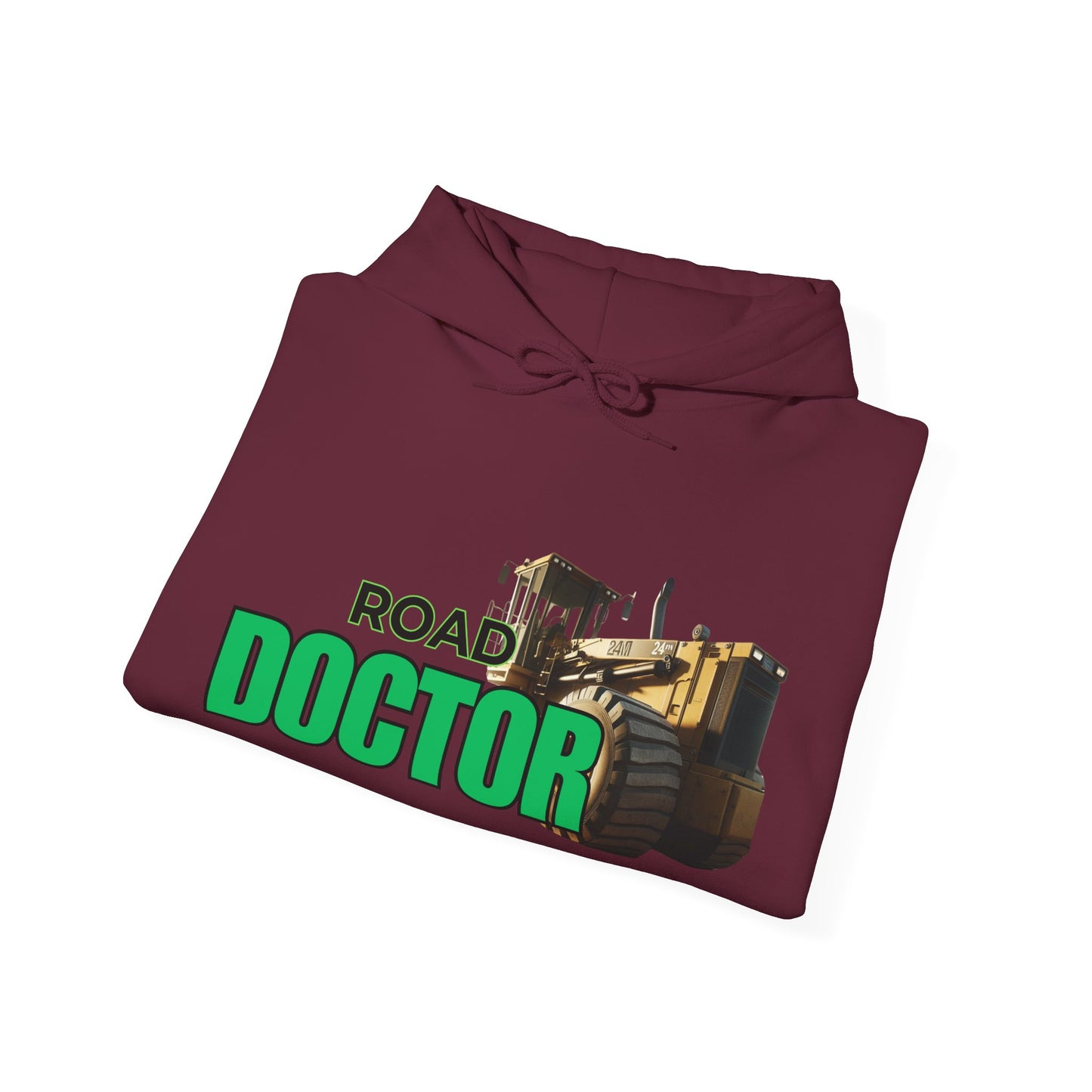 Road Doctor Grader Adult Hoodie
