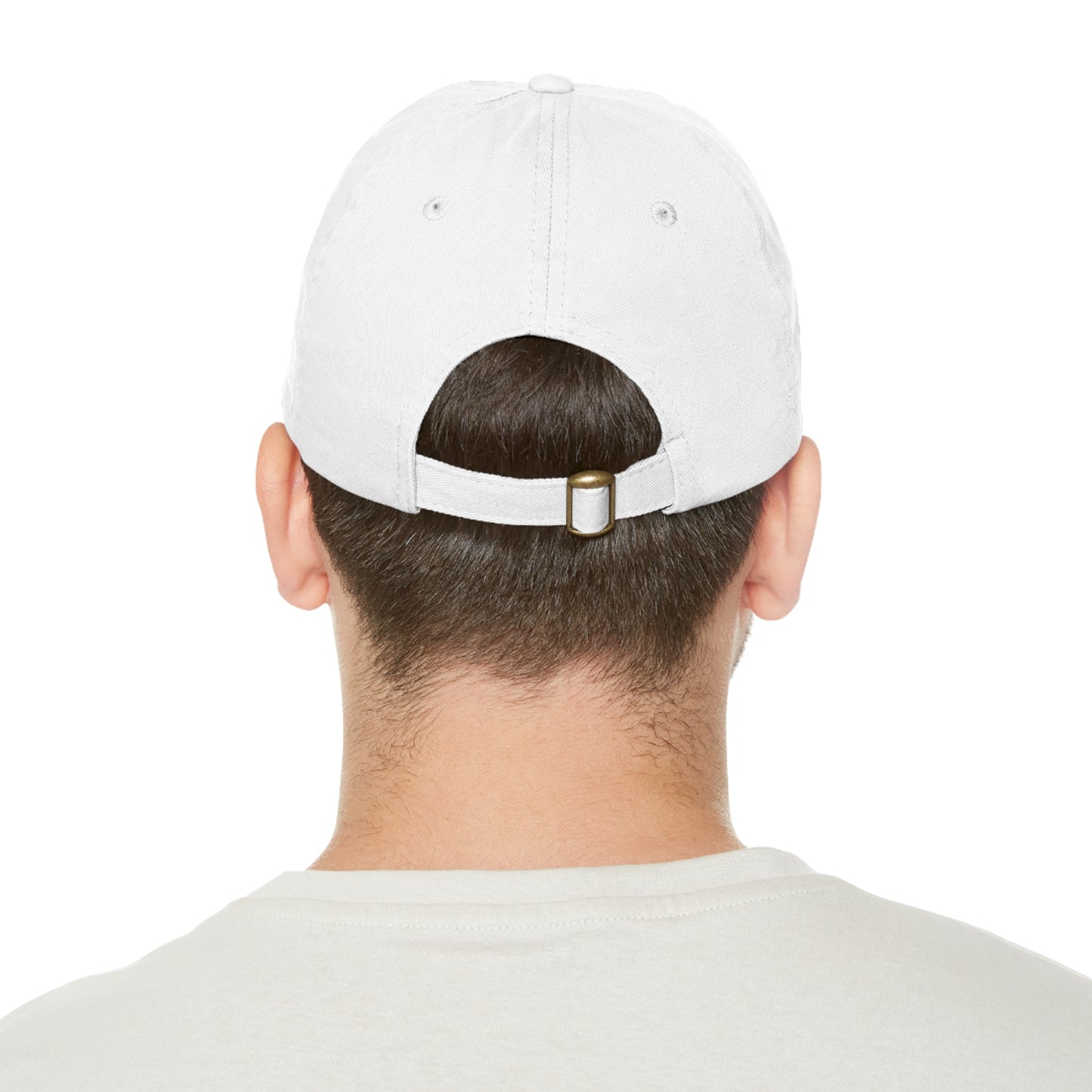 Designer Miner design Hat with Leather Patch