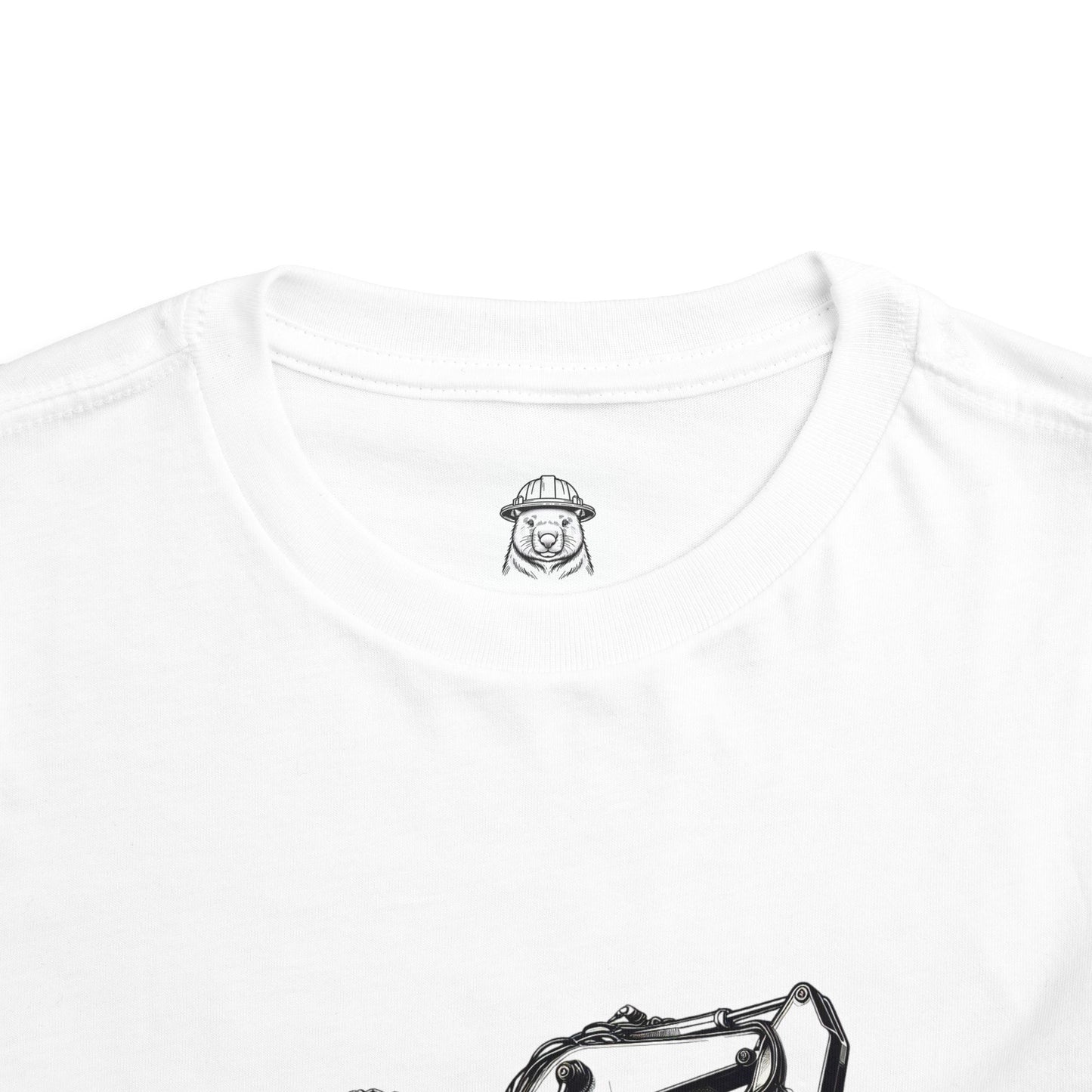 Toddler Tee - Excavator Design