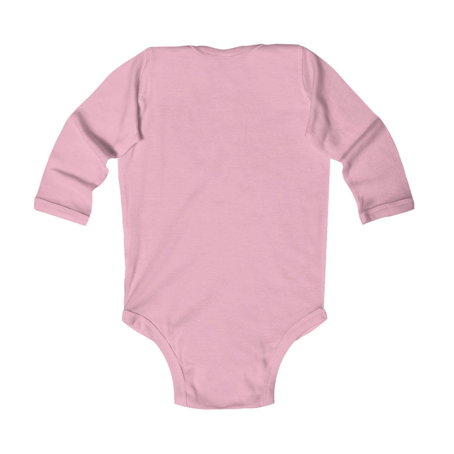Attention span as short as dad's temper - Infant Long Sleeve Bodysuit