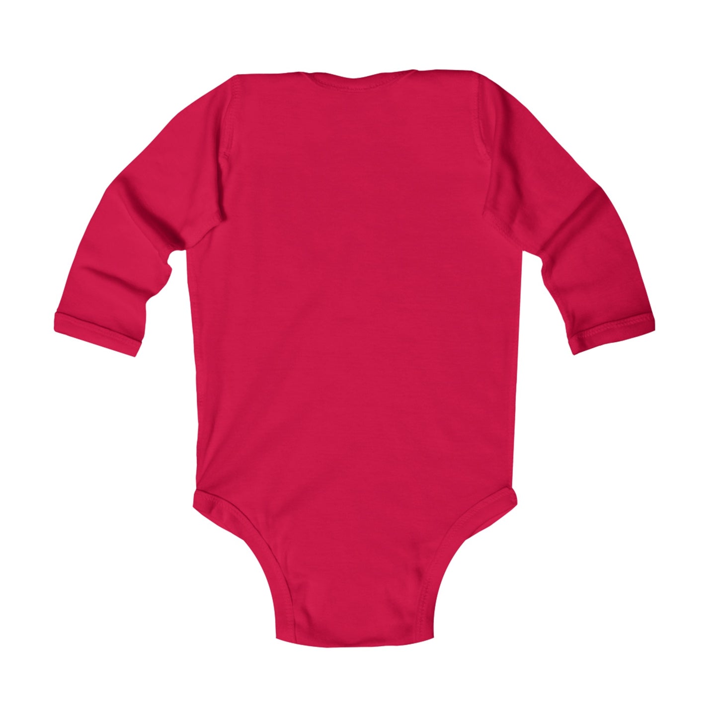 Attention span as short as dad's temper - Infant Long Sleeve Bodysuit