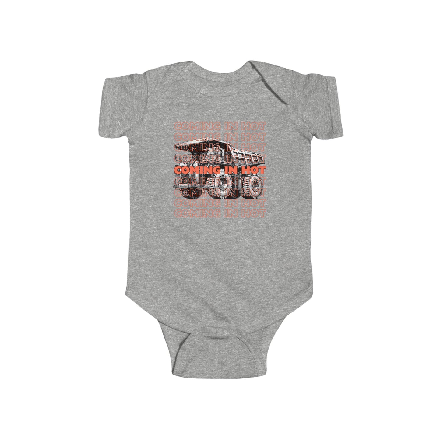 COMING IN HOT Infant Bodysuit Onsie Jumpsuit